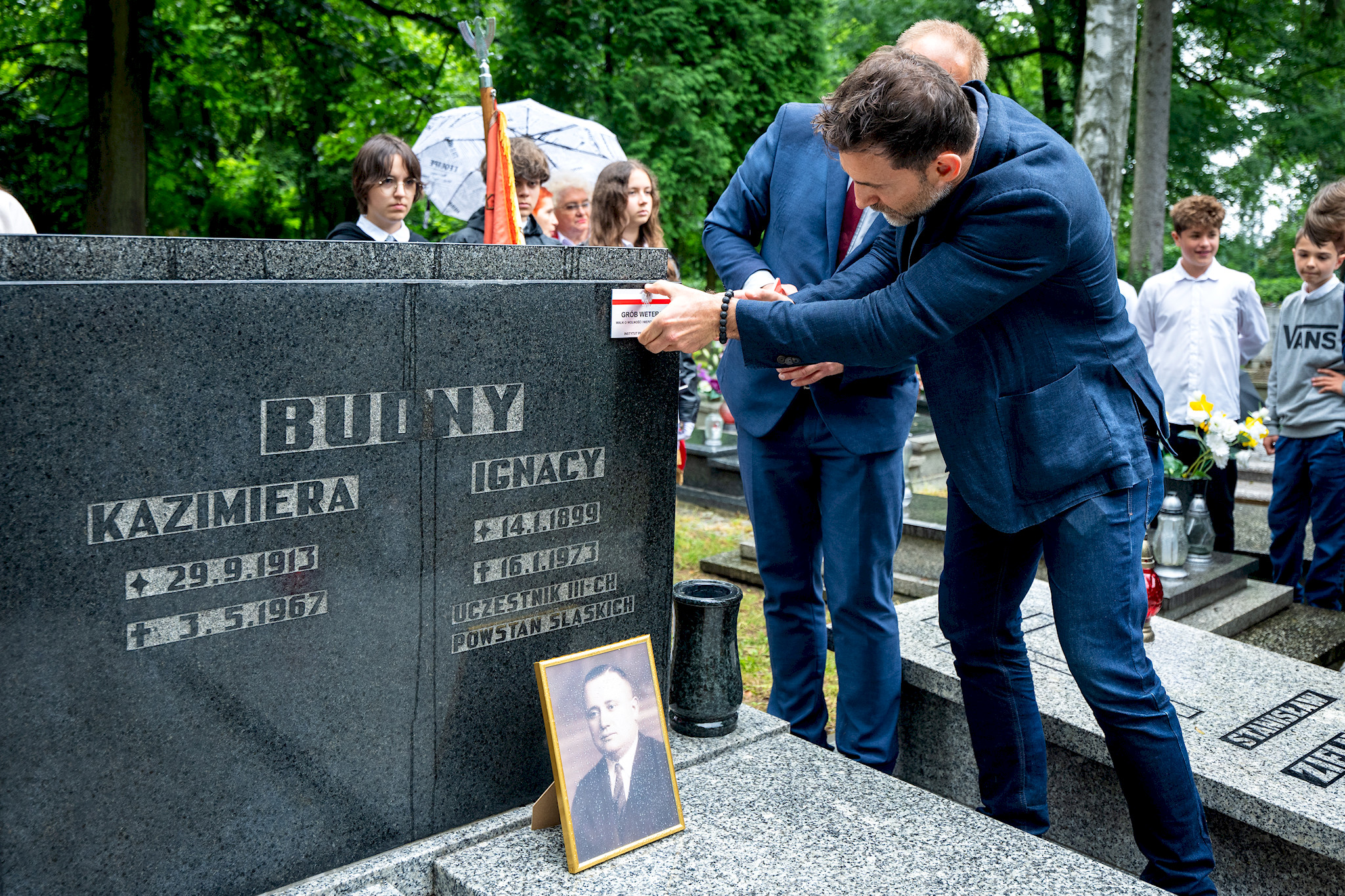 fot. K. Łojko / IPN uroczystość upamiętnienia Ignacego Budnego