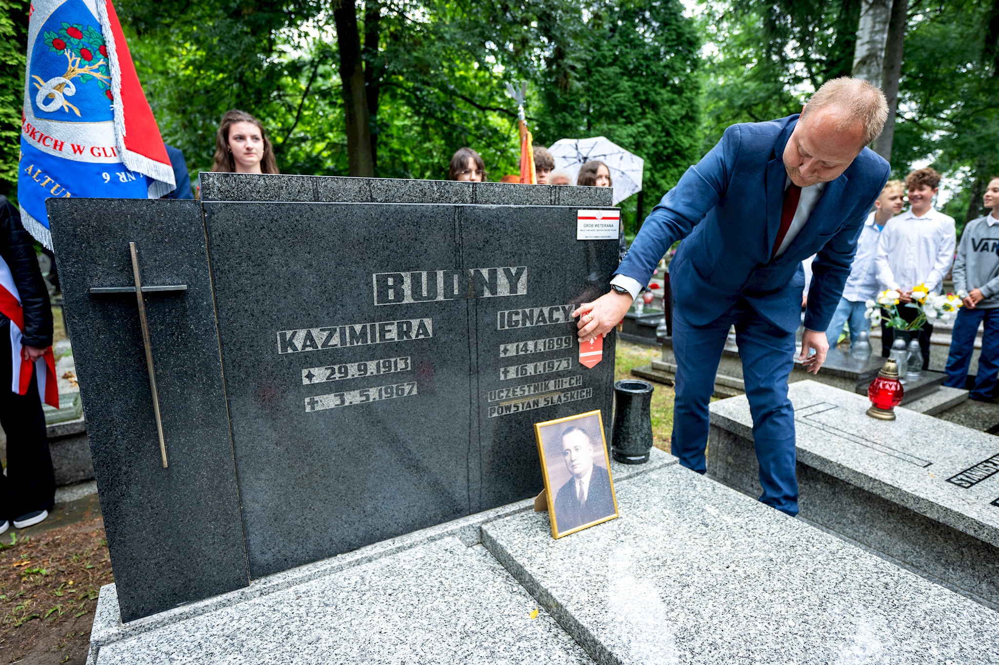 fot. K. Łojko / IPN uroczystość upamiętnienia Ignacego Budnego