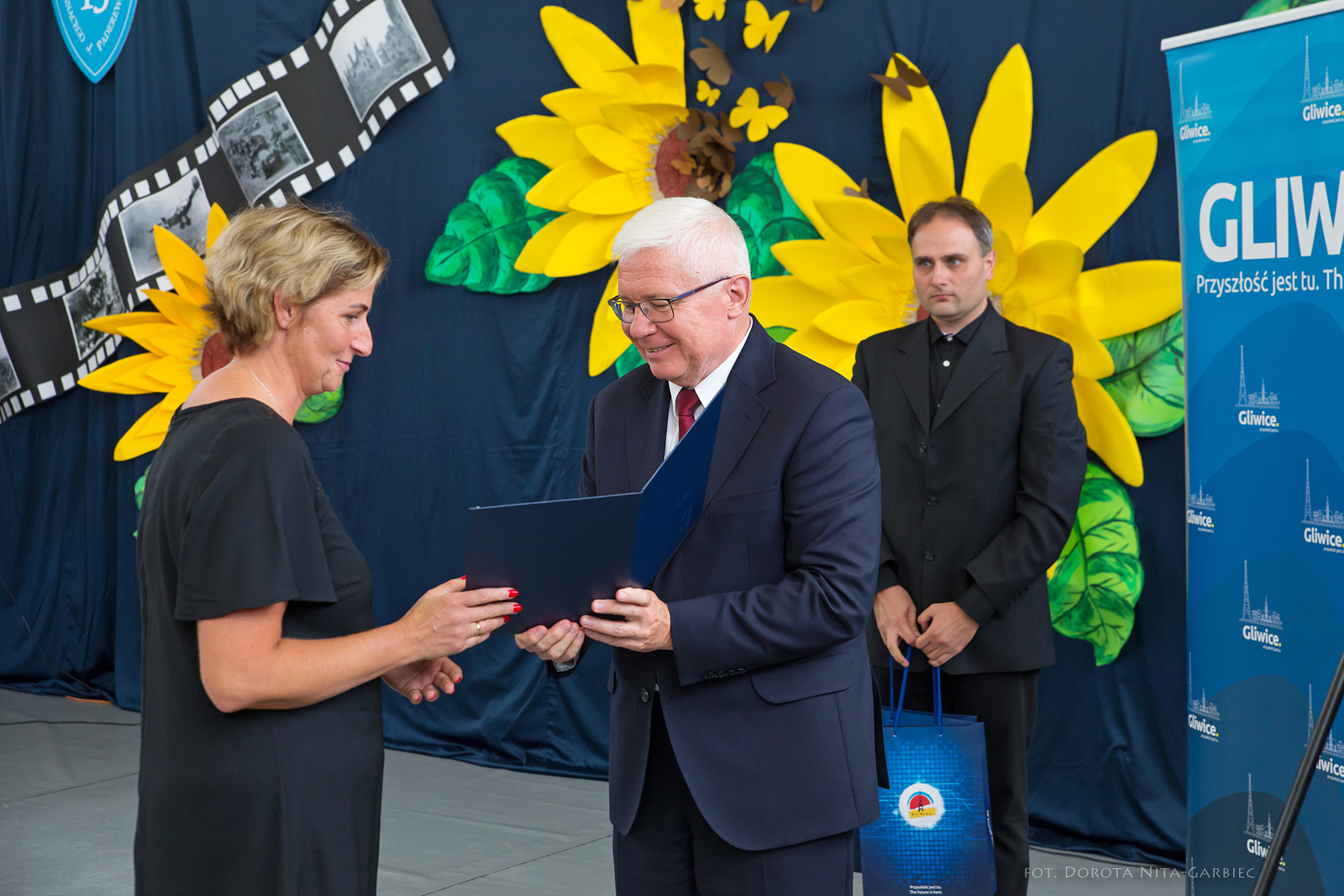 Fot. D.Nita-Garbiec/UM Gliwice gratulacje od prezydenta