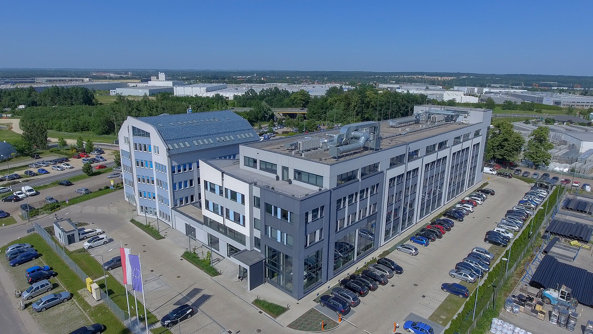 Siedziba firmy AIUT w gliwickiej podstrefie KSSE, ul. Wyczółkowskiego 113. Fot. mat. pras. AIUT siedziba firmy