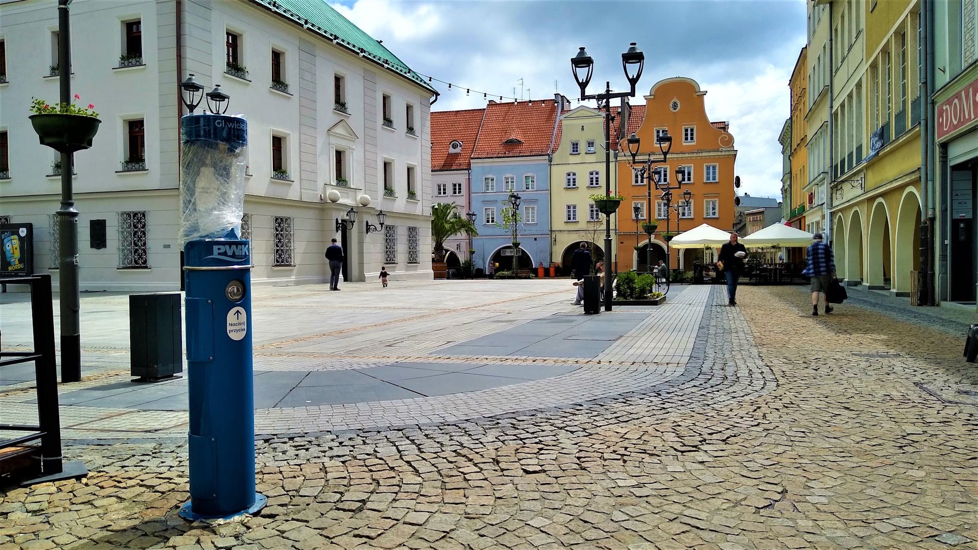 Fot. M.Foltyn/UM Gliwice miejski zdrój na Rynku