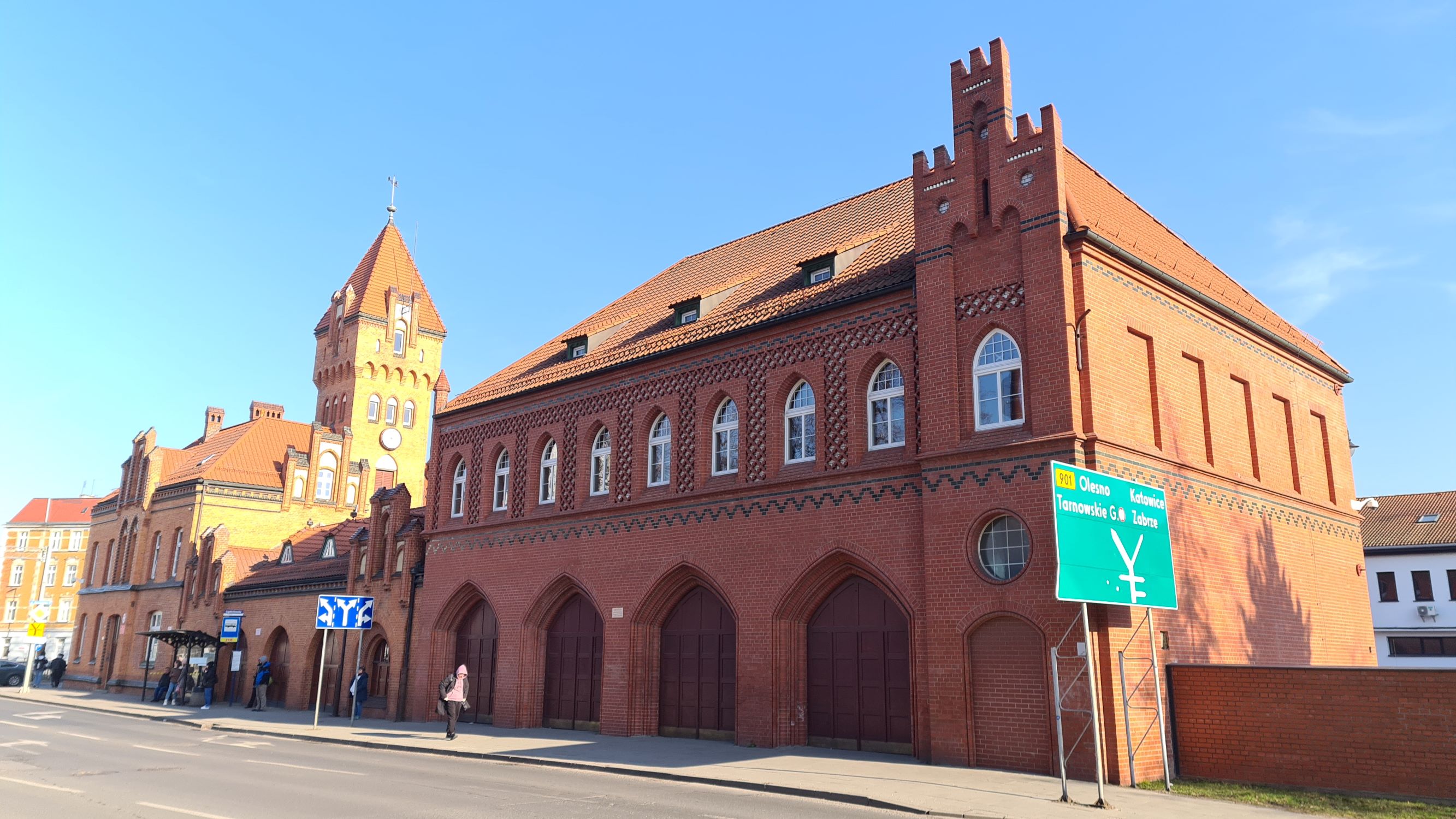 Fot. materiały KM PSP w Gliwicach Najmłodsze skrzydło budynku KM PSP w Gliwicach przy ul. Wrocławskiej 1