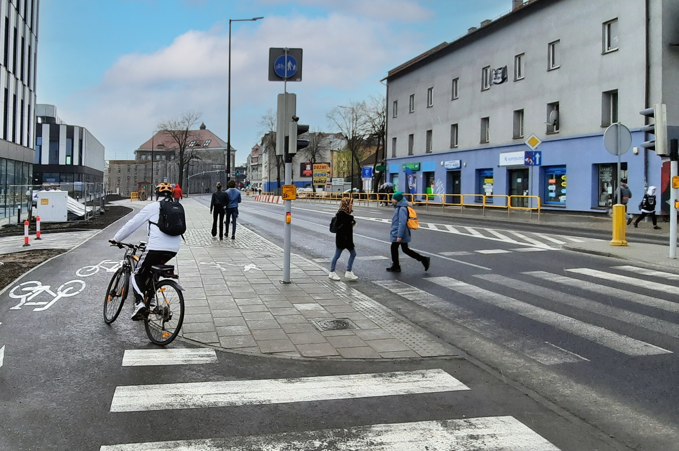 Ul. Piwna po modernizacji, fot. M. Trębacz / UM Gliwice Ul. Piwna po modernizacji