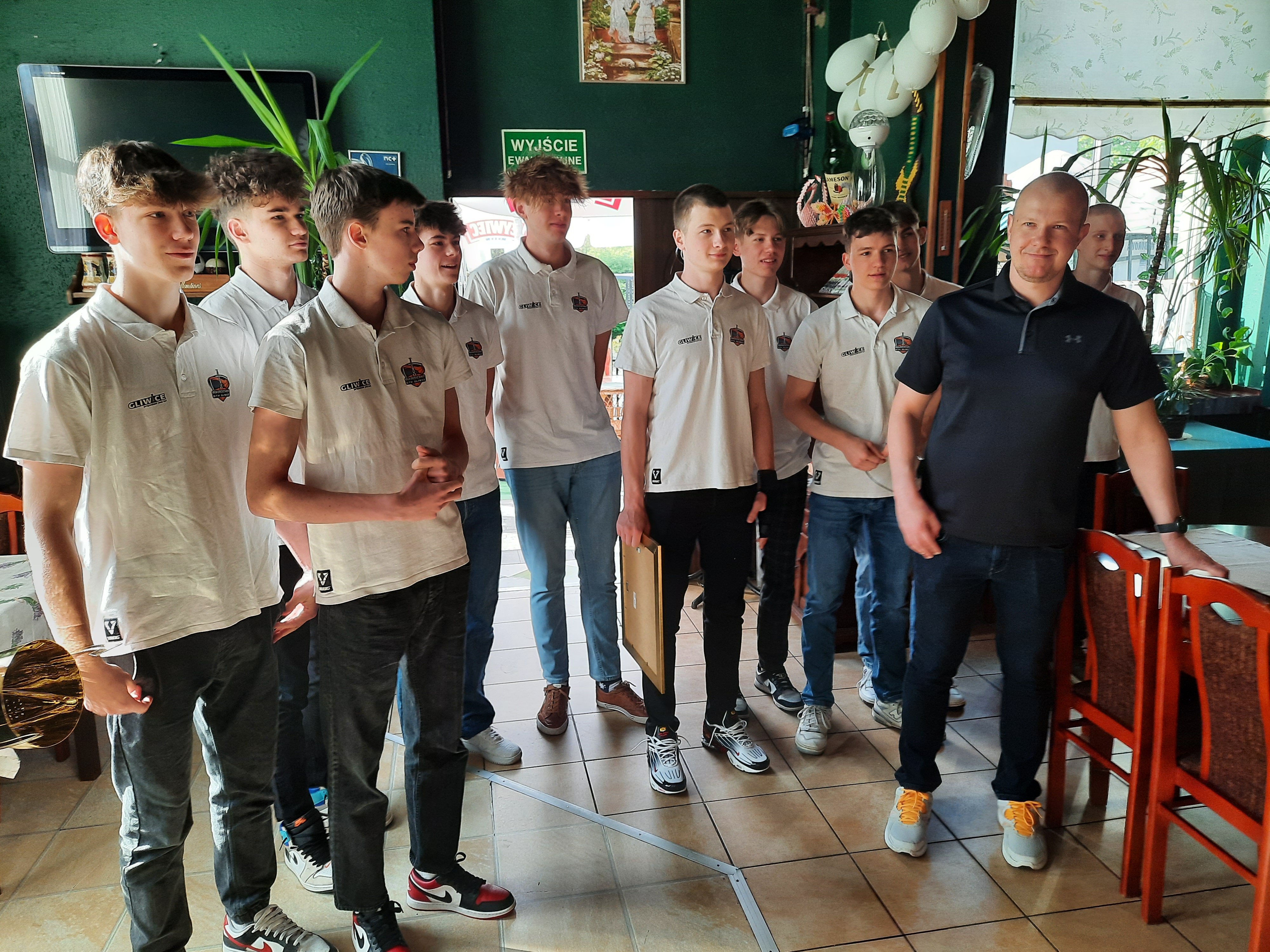fot. UM Gliwice Drużyna juniorów Akademii GTK