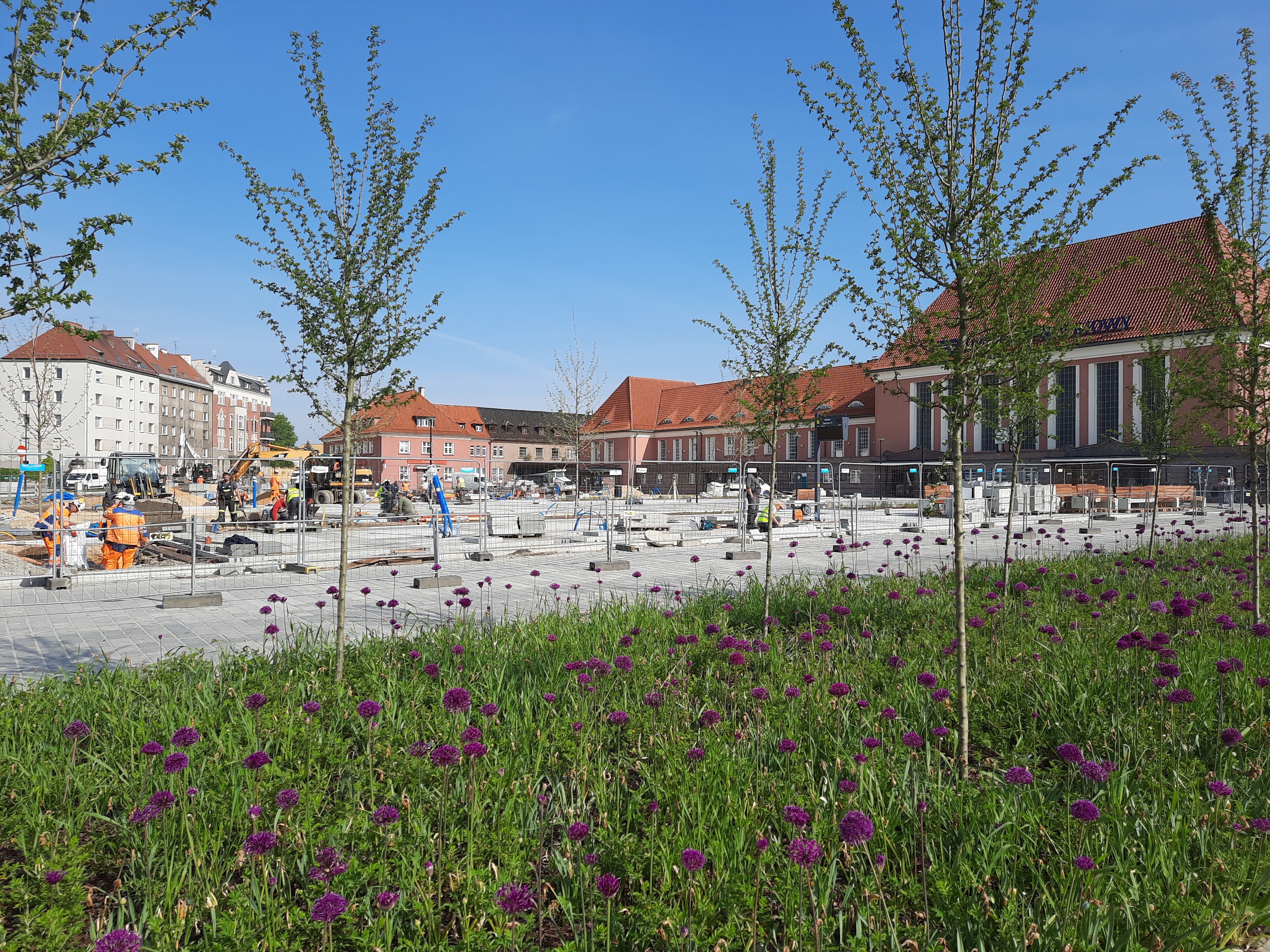 fot. M. Trębacz / UM w Gliwicach plac dworcowy