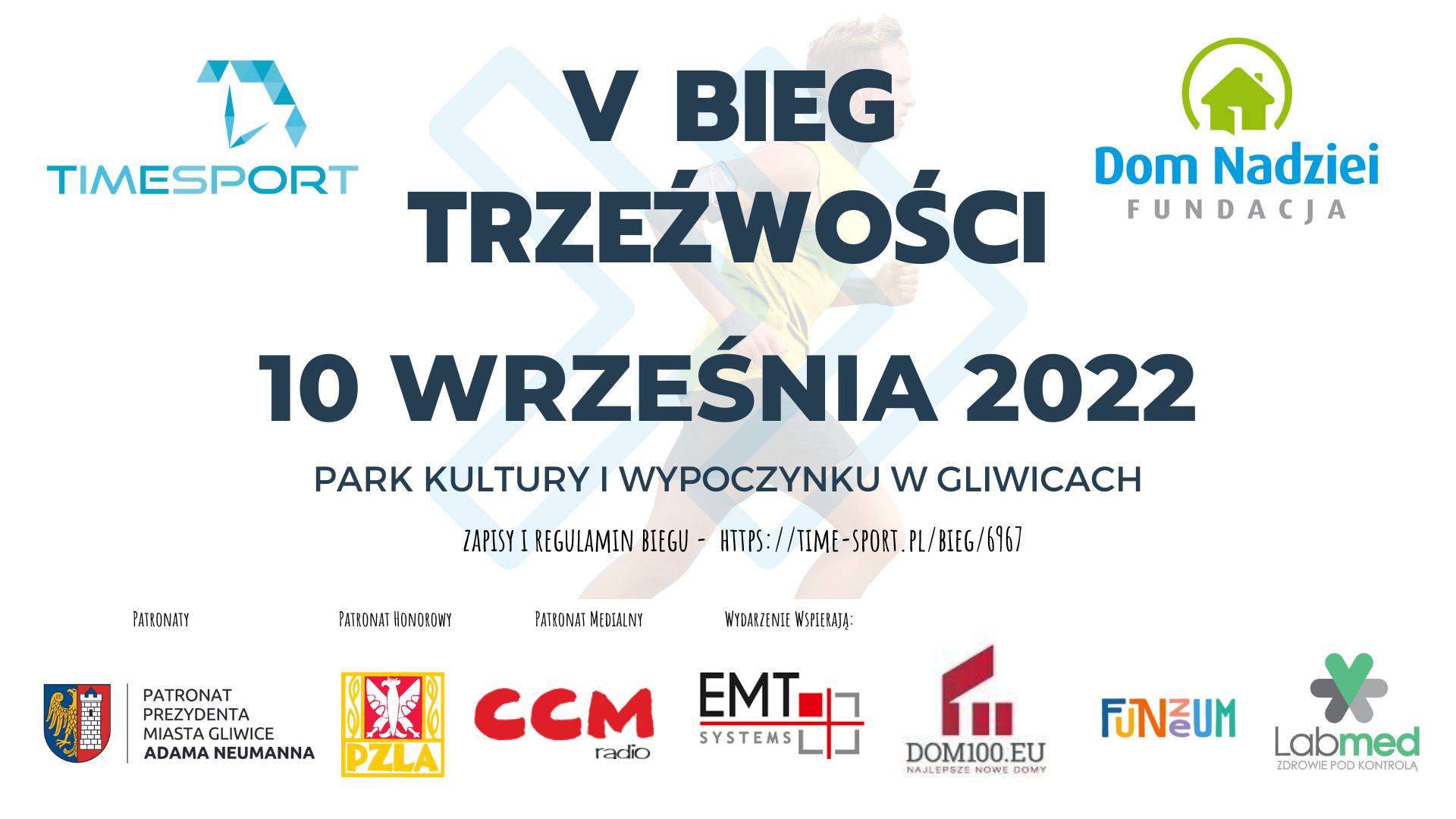 Fot. materiały organizatora Plakat promujący V Bieg Trzeźwości
