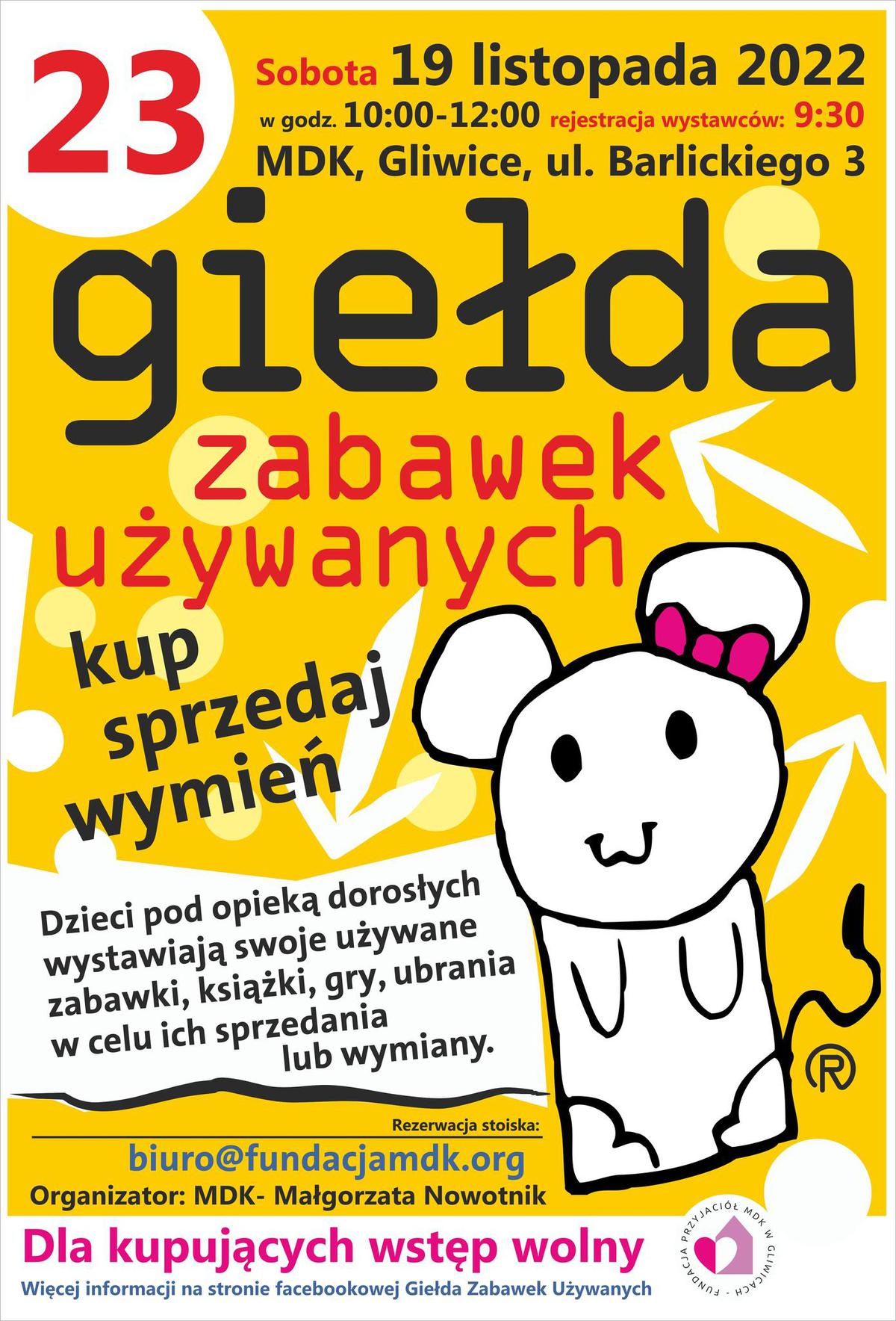 Fot. materiały organizatora Plakat promujący wydazrenie