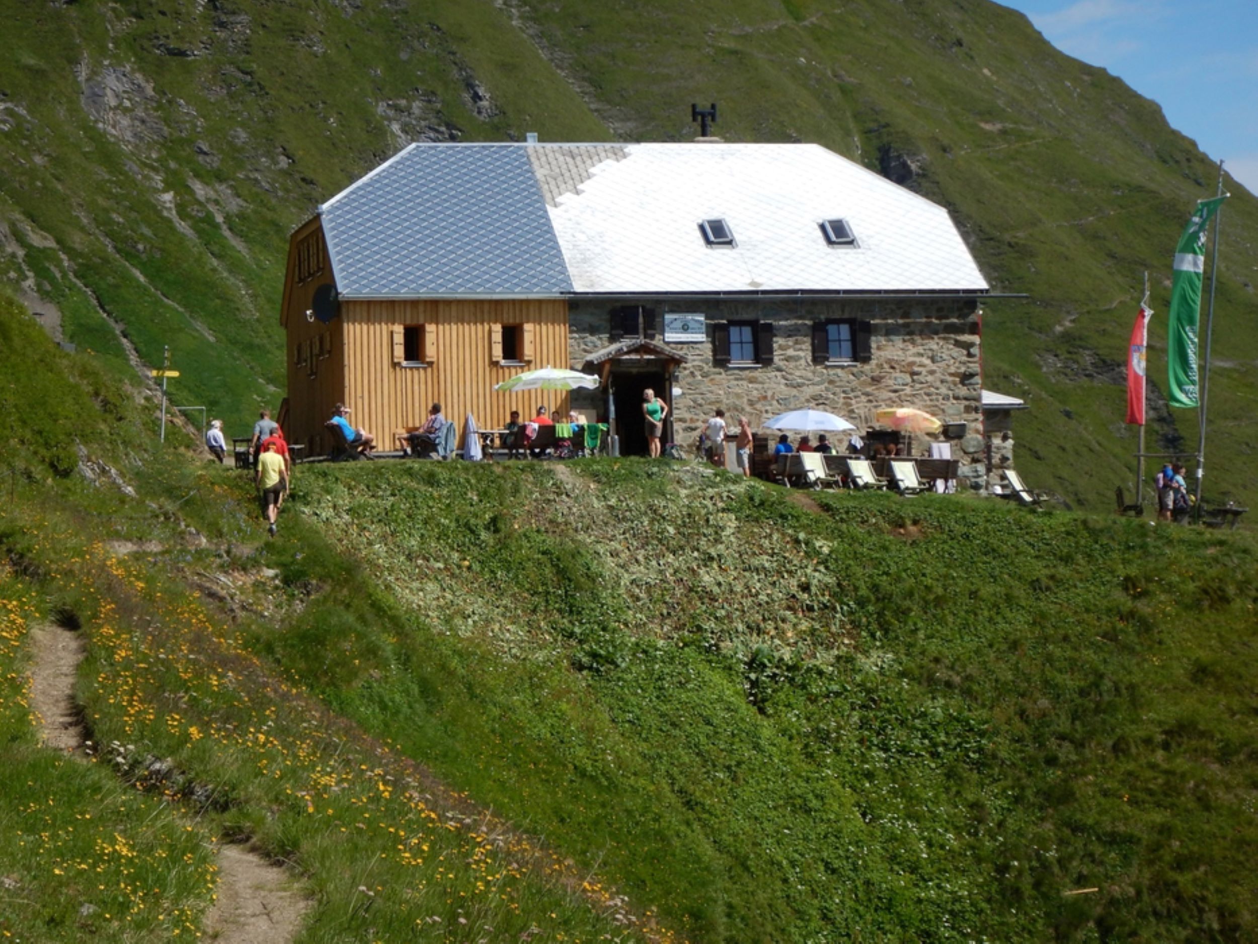 Schronisko „Gleiwitzer Hütte”. Fot. materiały Schroniska „Gleiwitzer Hütte” Schronisko „Gleiwitzer Hütte”.
