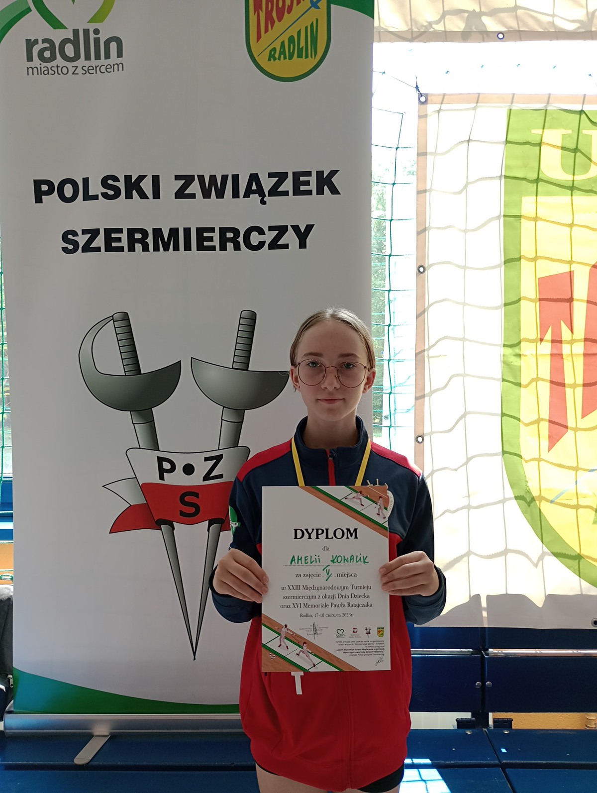 Fot. Szermierze Piasta Gliwice/Facebook Amelia Kowalik