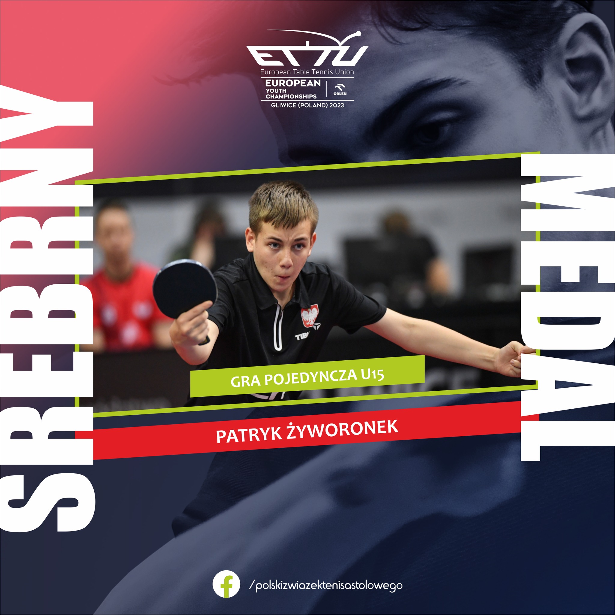 Fot. materiały PZTS Srebrny medalista