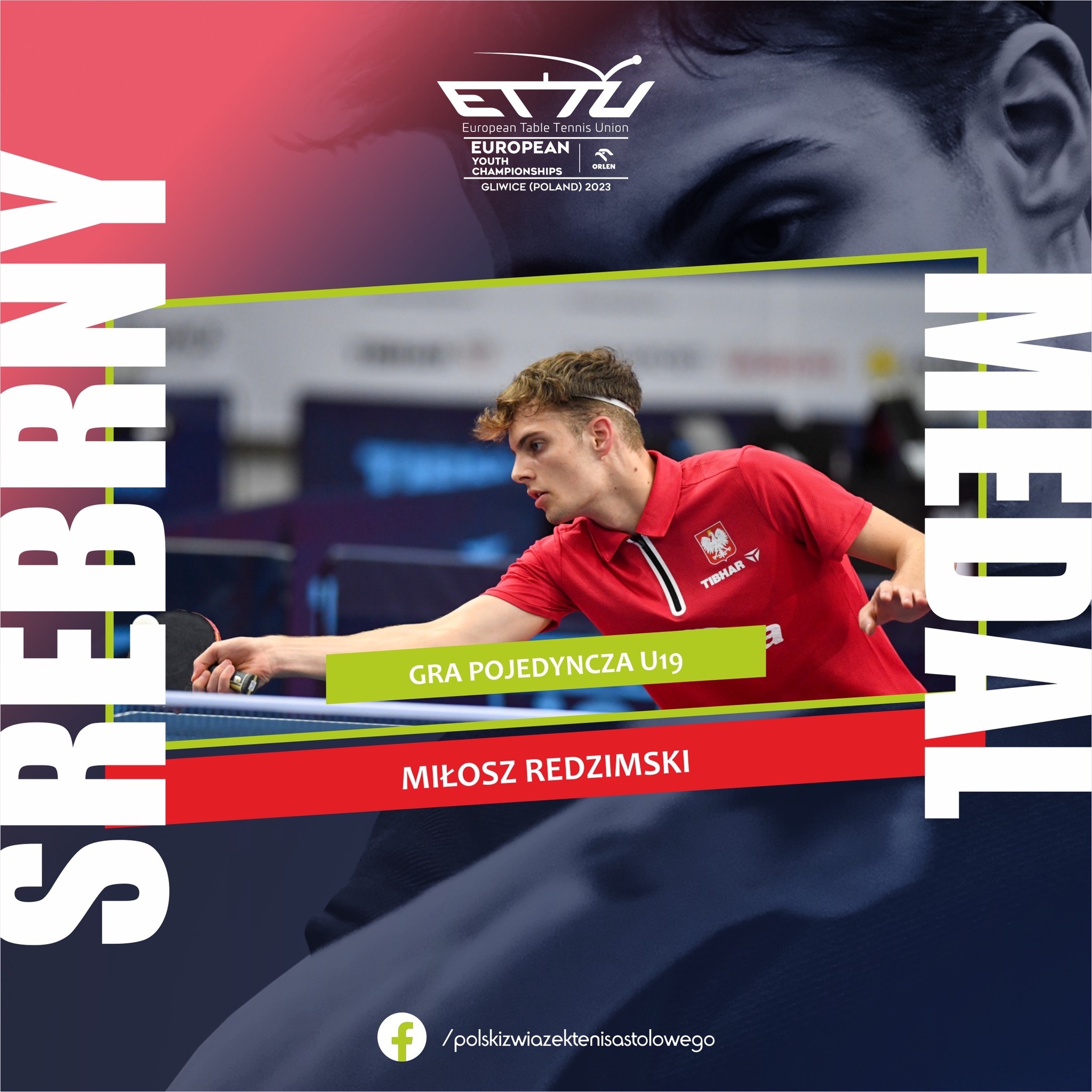 Fot. materiały PZTS Srebrny medalista