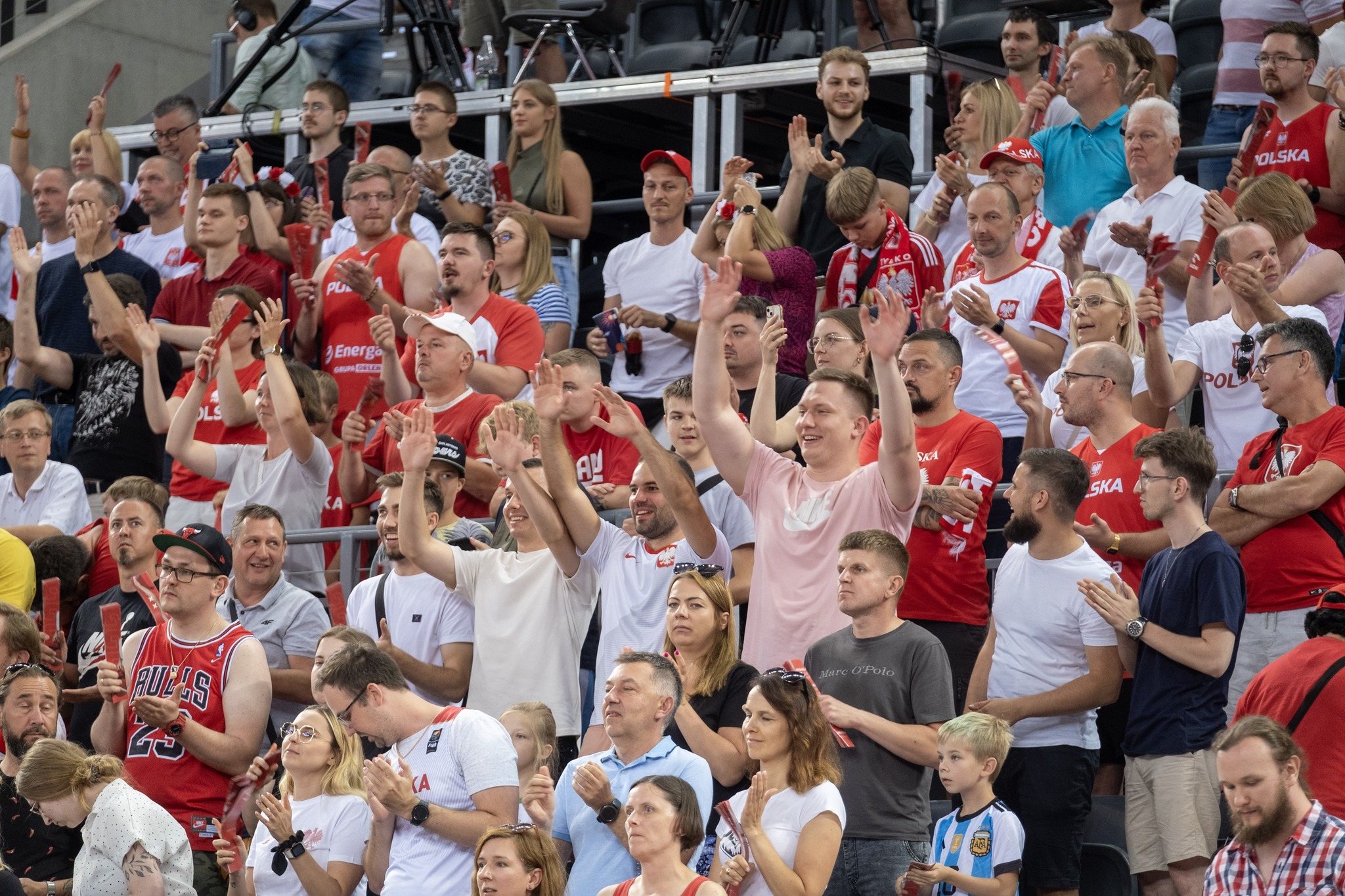 Fot. Arena Gliwice/Facebook Polscy kibice na trybunach