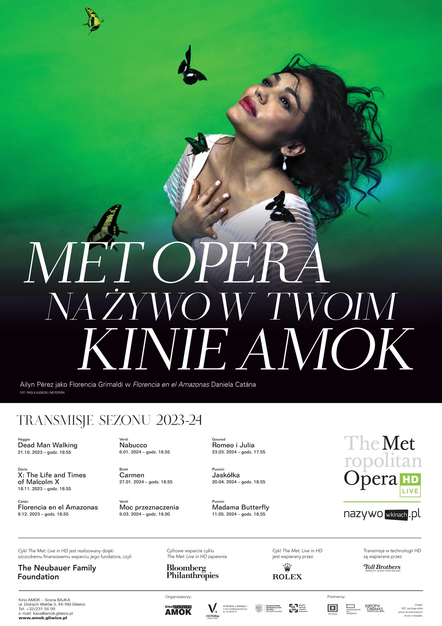 Fot. materiały organizatora Plakat promujący nowy sezon transmisji MET Opera