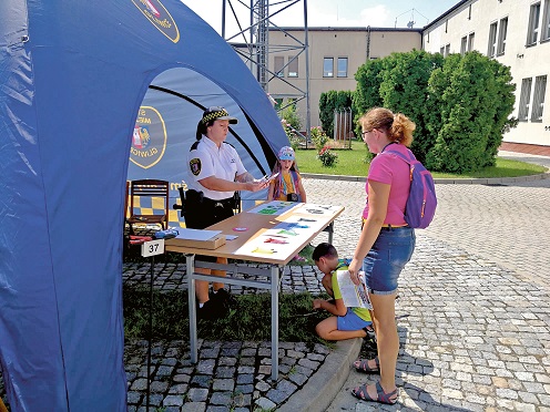 Fot. D.Nita-Garbiec jedna z akcji edukacyjnych Straży Miejskiej