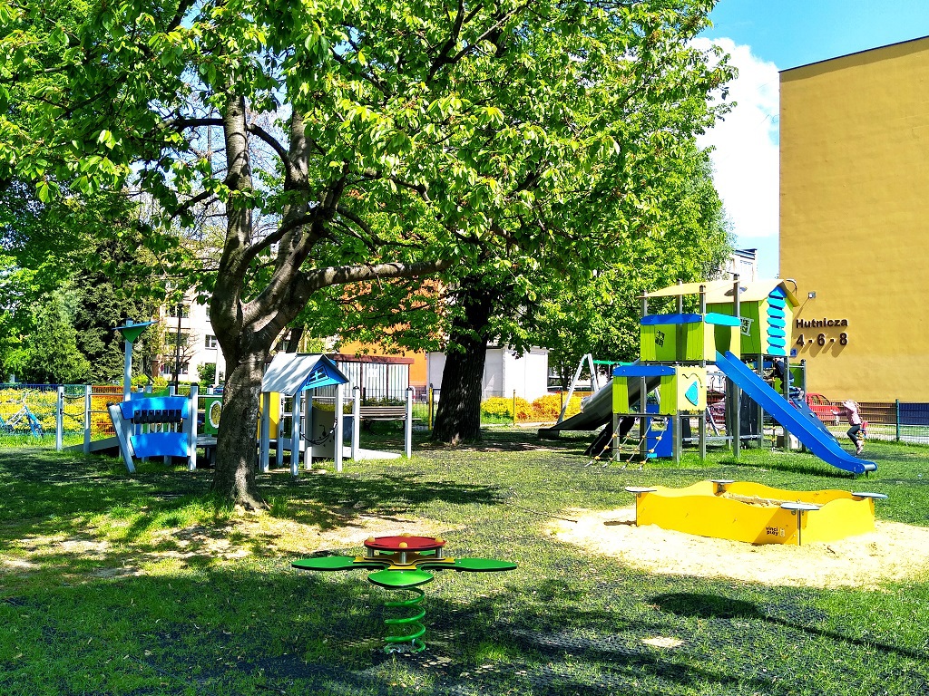 Fot. M.Foltyn/UM Gliwice ul. Hutnicza. Plac zabaw