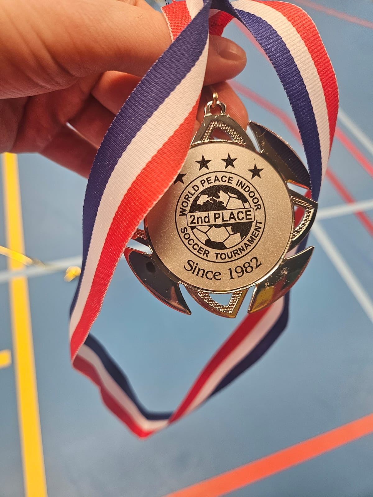 Fot. KMPSP Gliwice/Facebook Srebrny medal