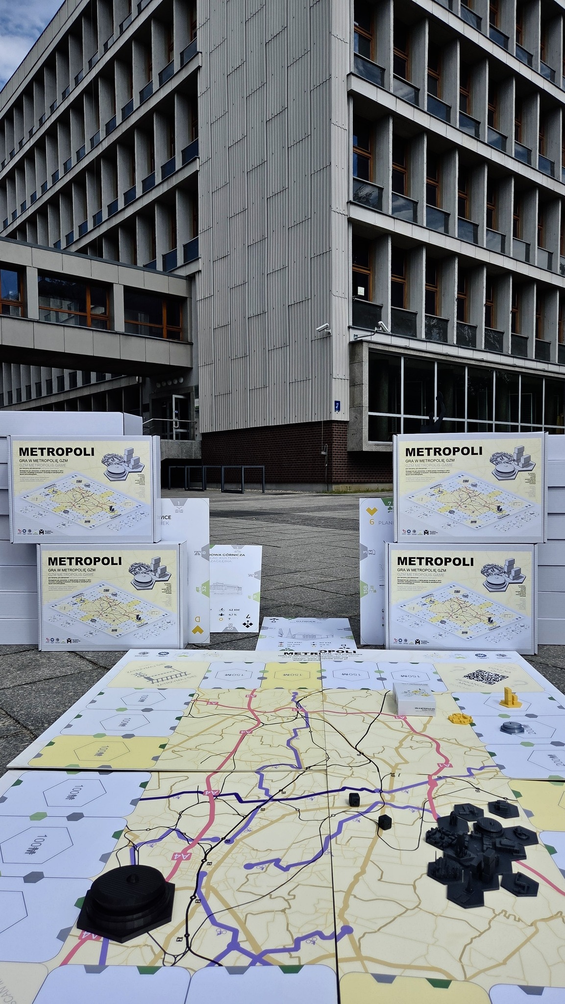 Fot. mat. Politechniki Śląskiej Gra w Metropolię GZM