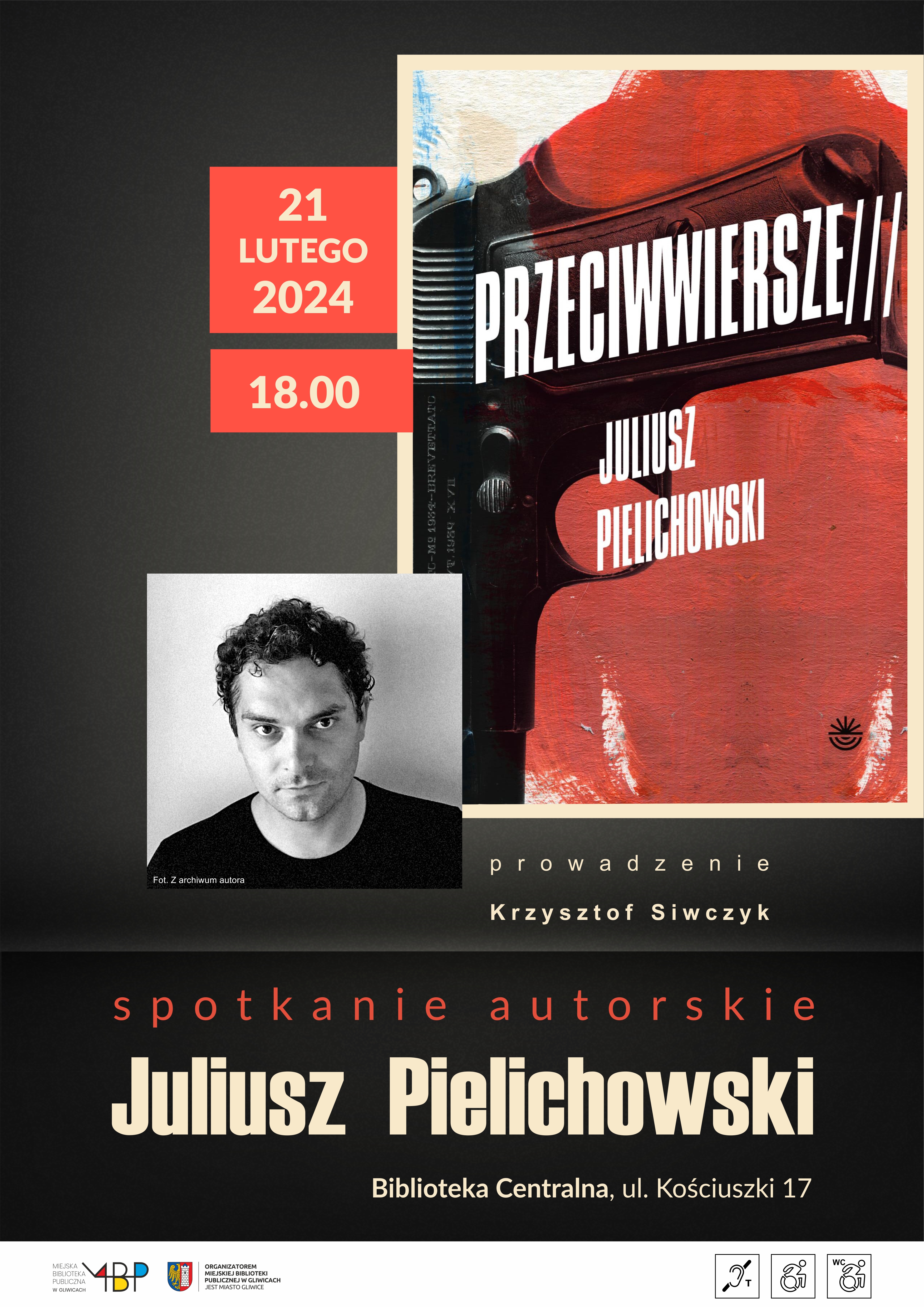 Fot. materiały organizatora Plakat ze zdjęciem Juliusza Pielichowskiego