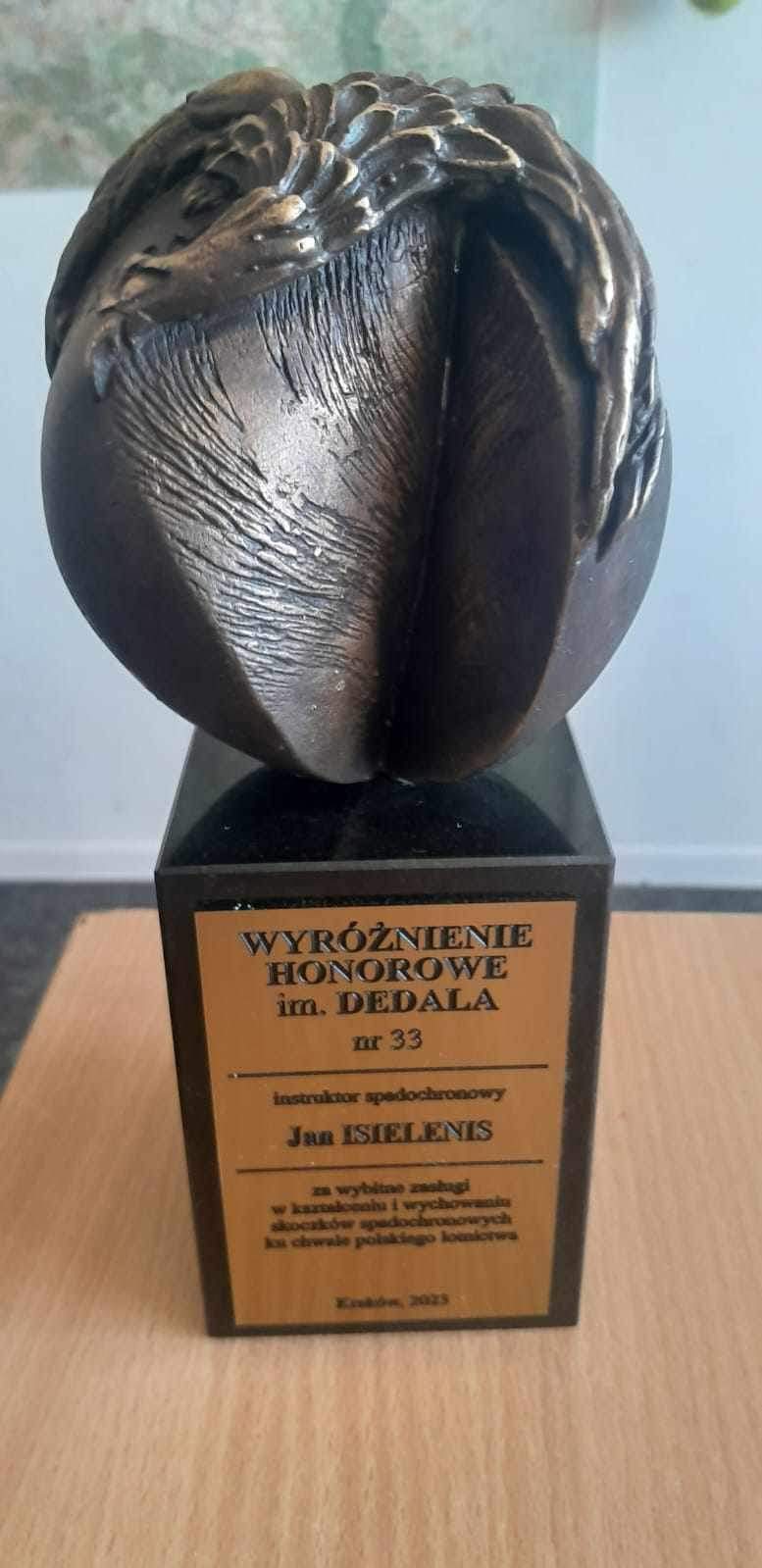Fot. Aeroklub Gliwicki Statuetka im. Dedala
