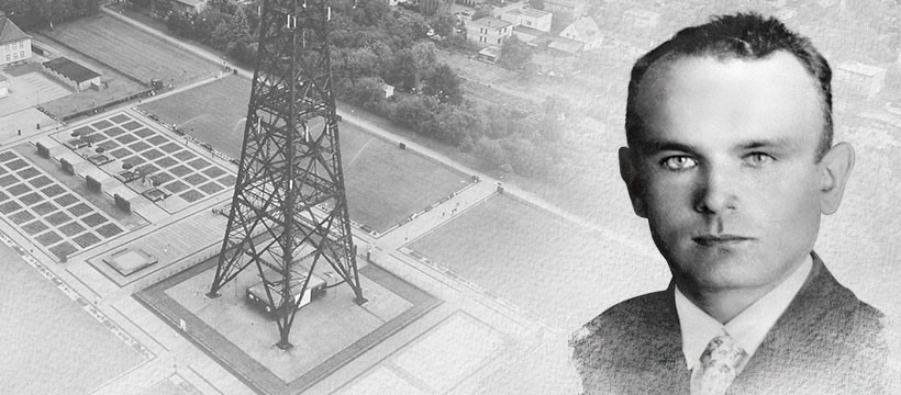Mat. graf. Muzeum w Gliwicach Radiostacja i zdjęcie Franciszka Honioka