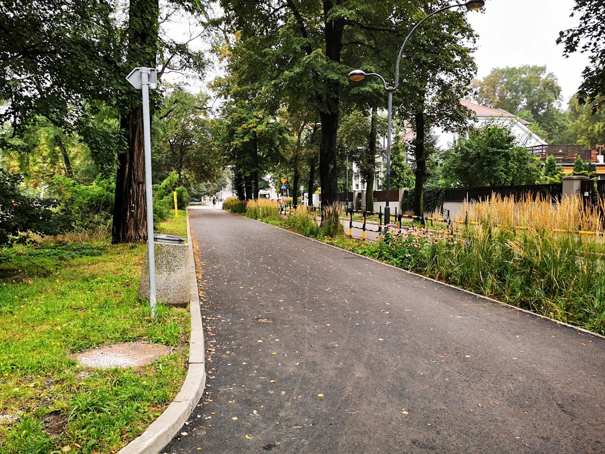 fot. T. Królik/ UM Gliwice zdjęcie nowej ścieżki przy Berbeckiego