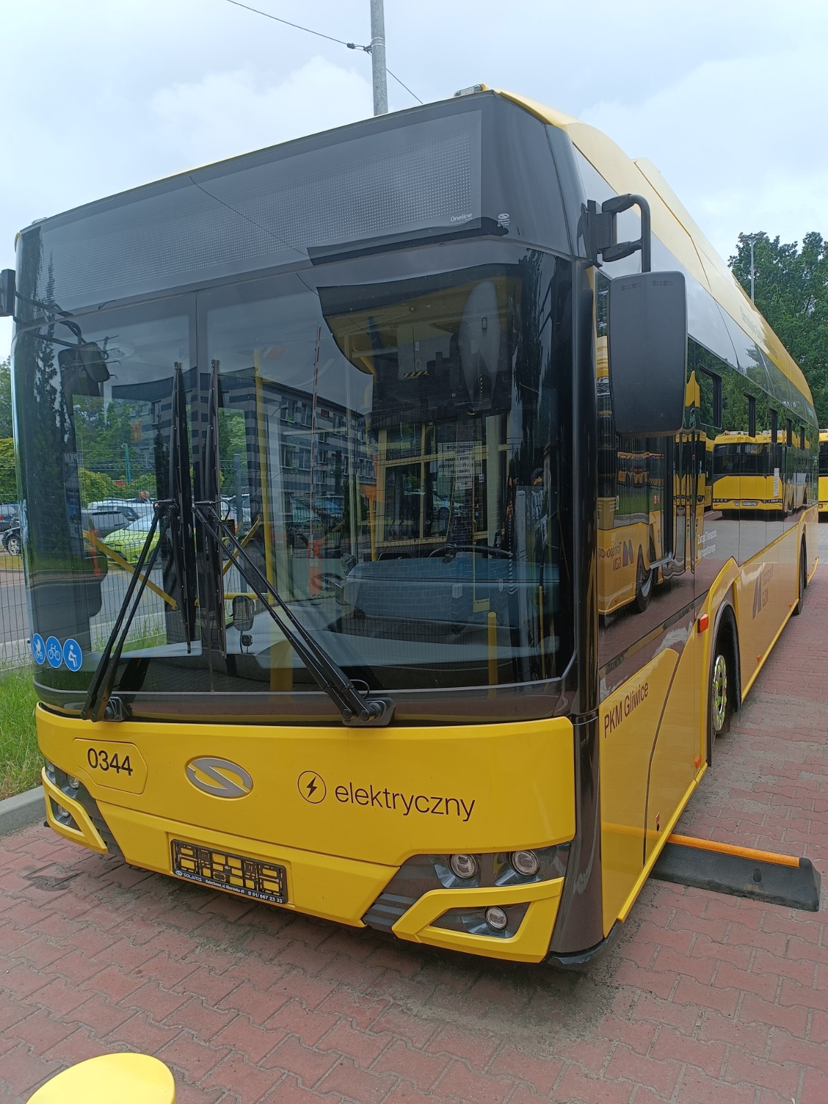 Fot. materiały PKM w Gliwicach autobus elektryczny