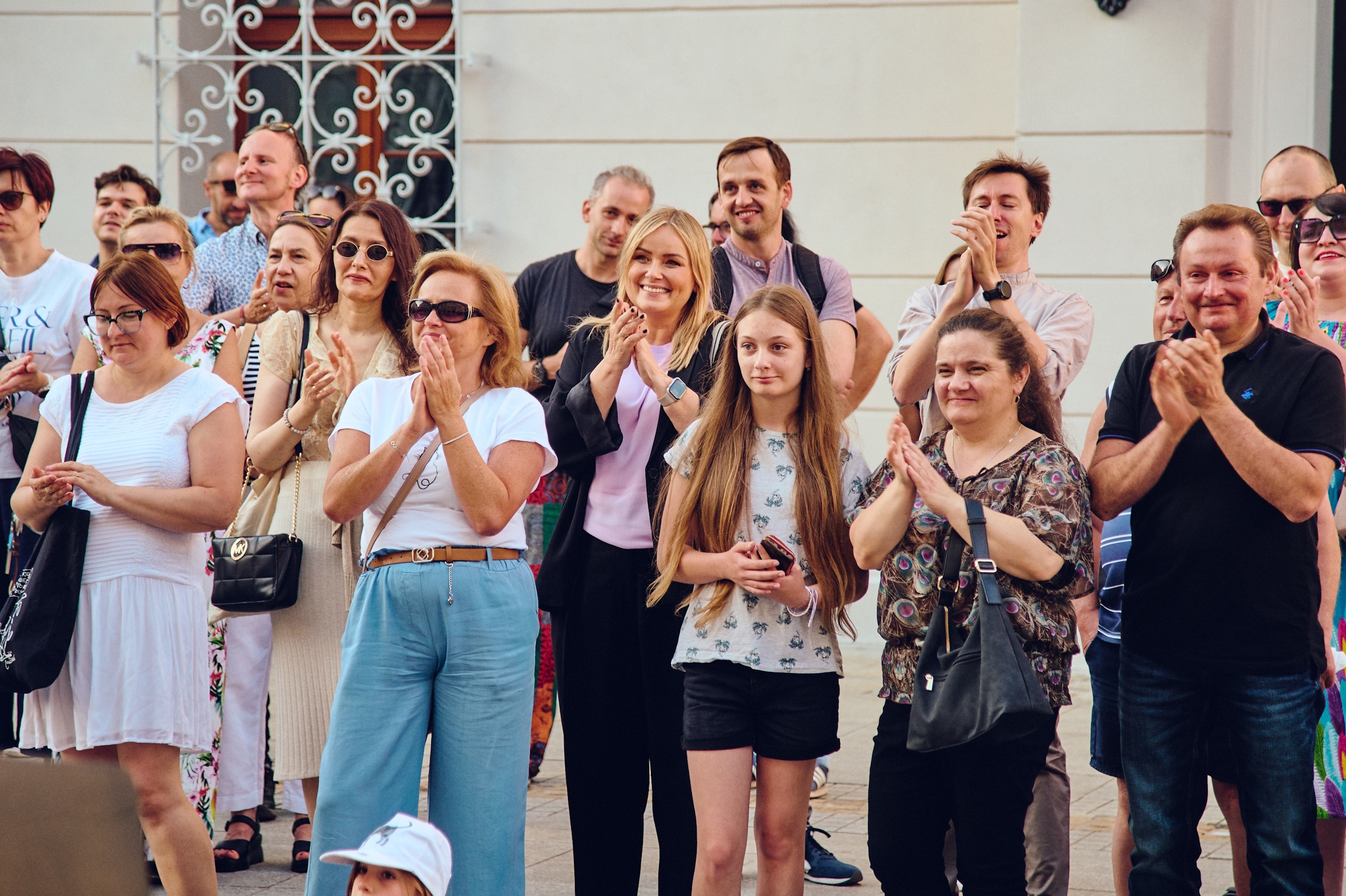 Fot. M. Buksa/UM Gliwice Oczarowana publiczność, a wśród niej prezydent Gliwic