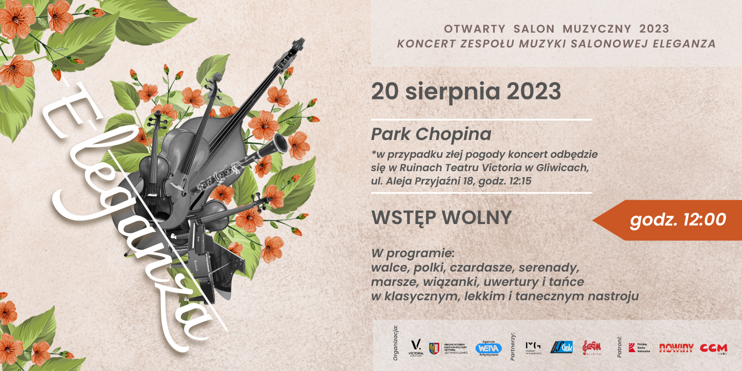 Fot. materiały organizatora Plakat promujący koncert