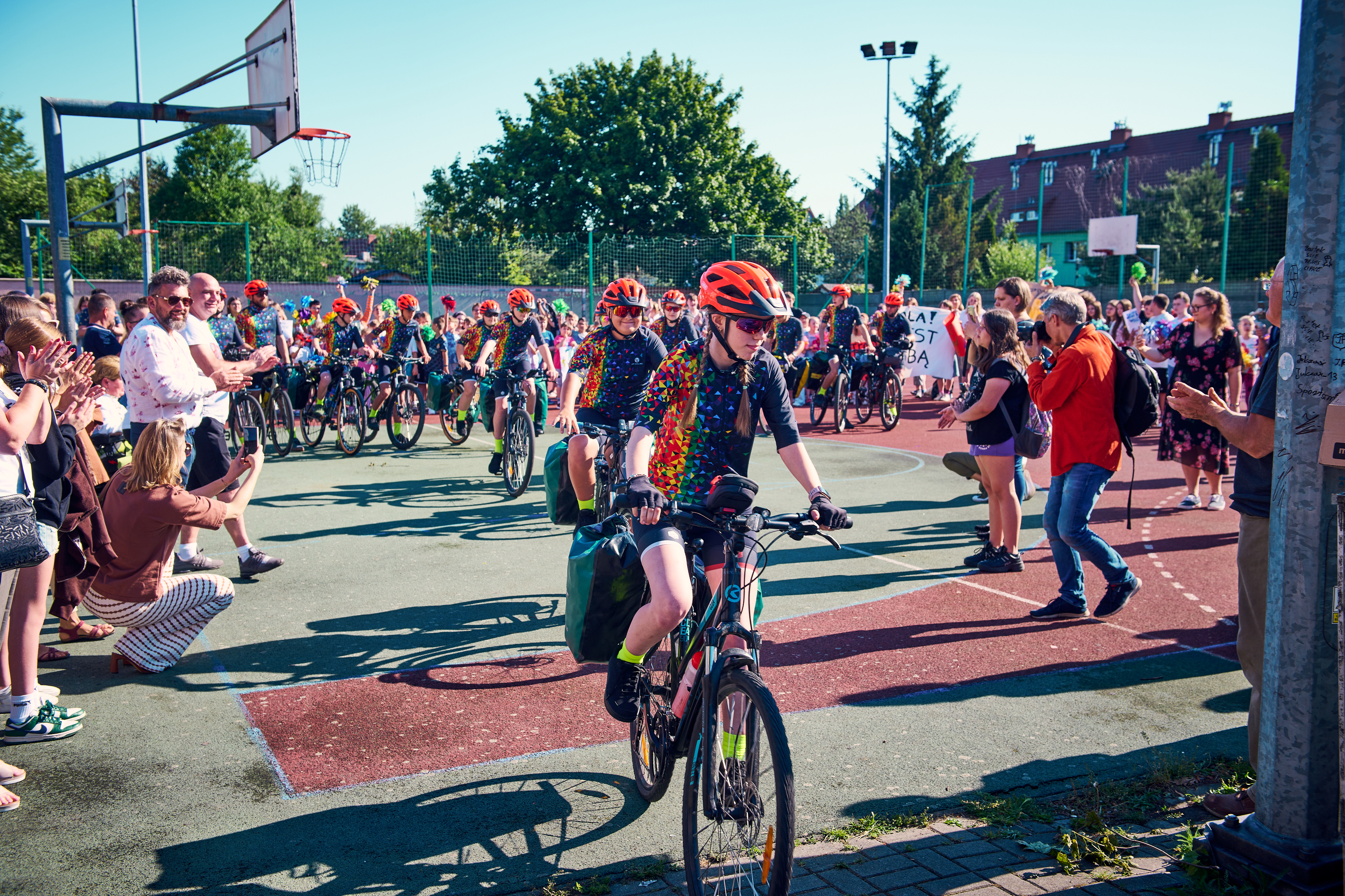 Fot. M.Buksa/UM Gliwice rowerzyści wyruszają w trasę