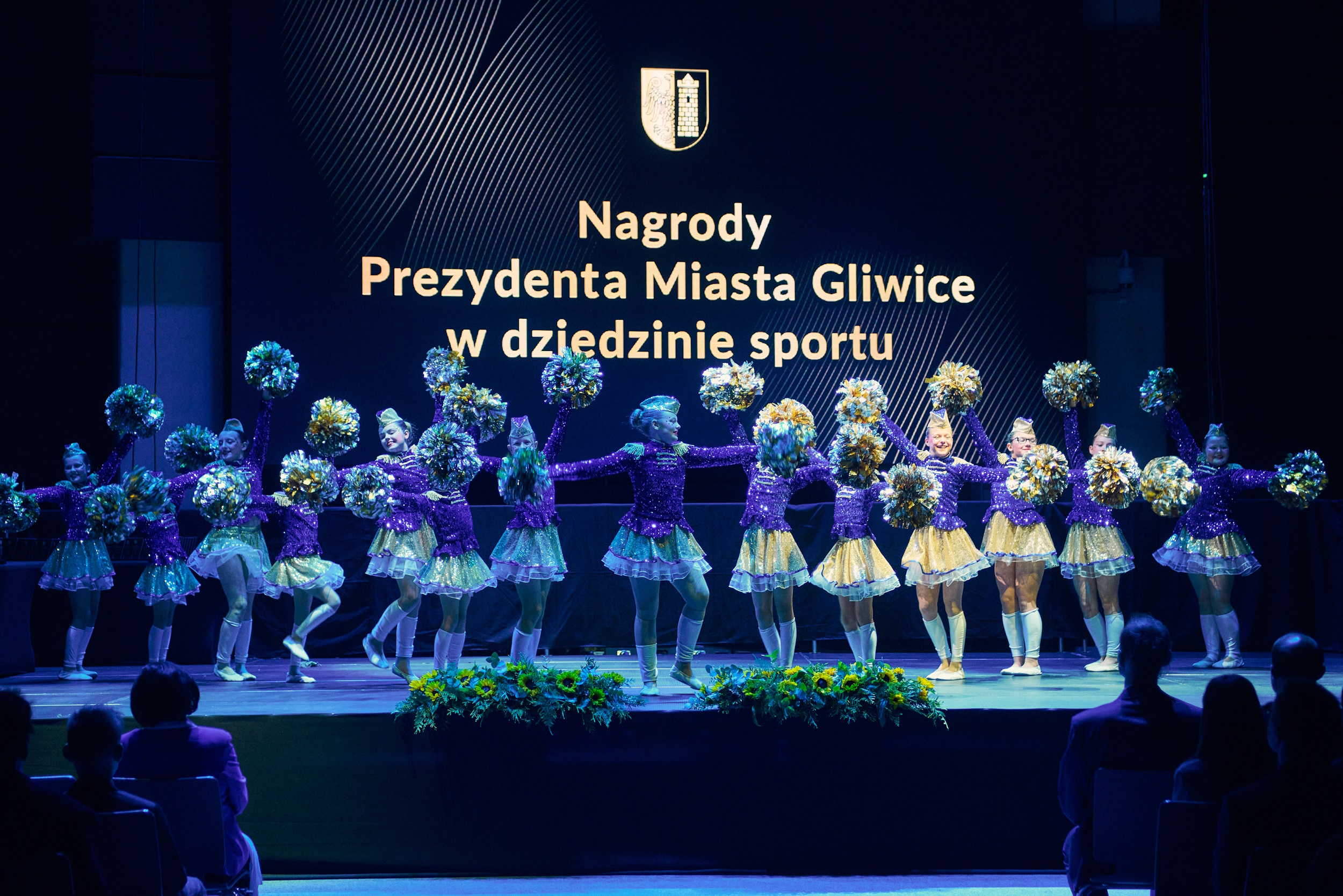 Fot. M. Buksa/ UM w Gliwicach Występ mażoretek