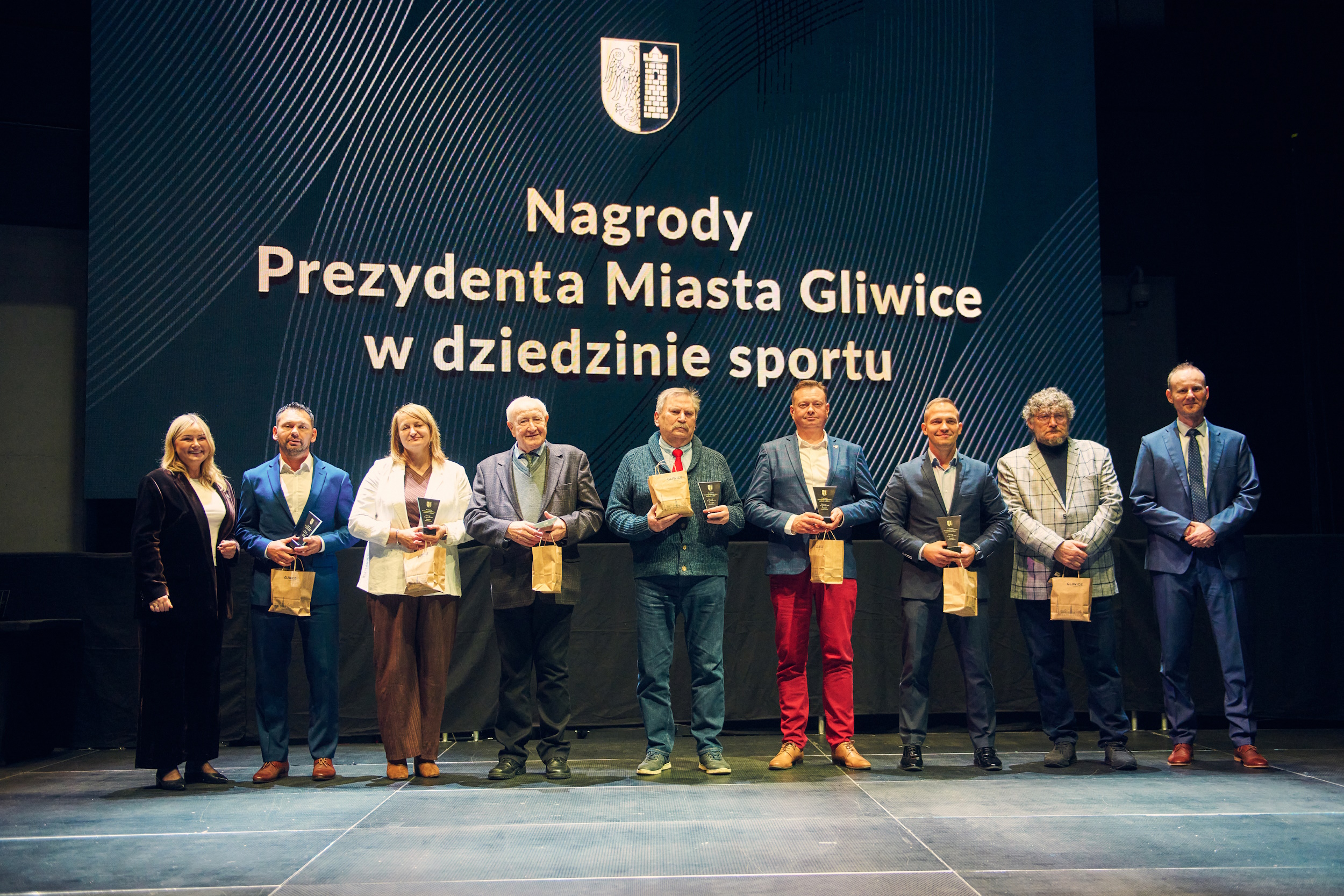 Fot. M. Buksa/ UM w Gliwicach Nagrodzeni działacze sportowi