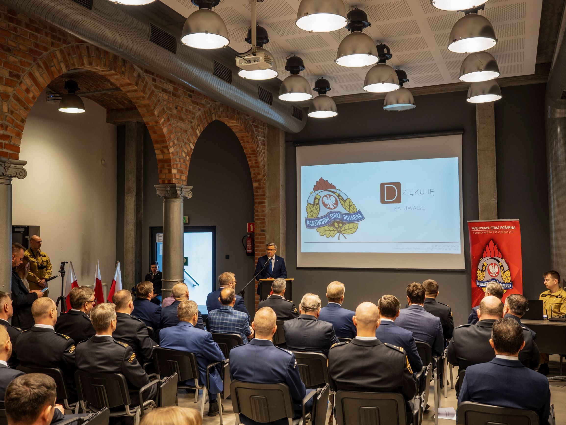 Fot. G. Ożga/ UM w Gliwicach Goście podczas narady rocznej w Auli Wydziału Architektury Politechniki Śląskiej