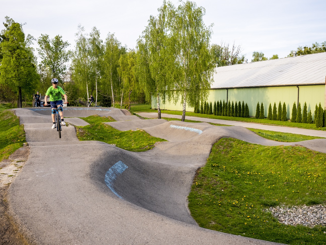 Pumptrack przy ul. Akademickiej. fot. G.Ożga Pumptrack przy ul. Akademickiej. Fot. G.Ożga