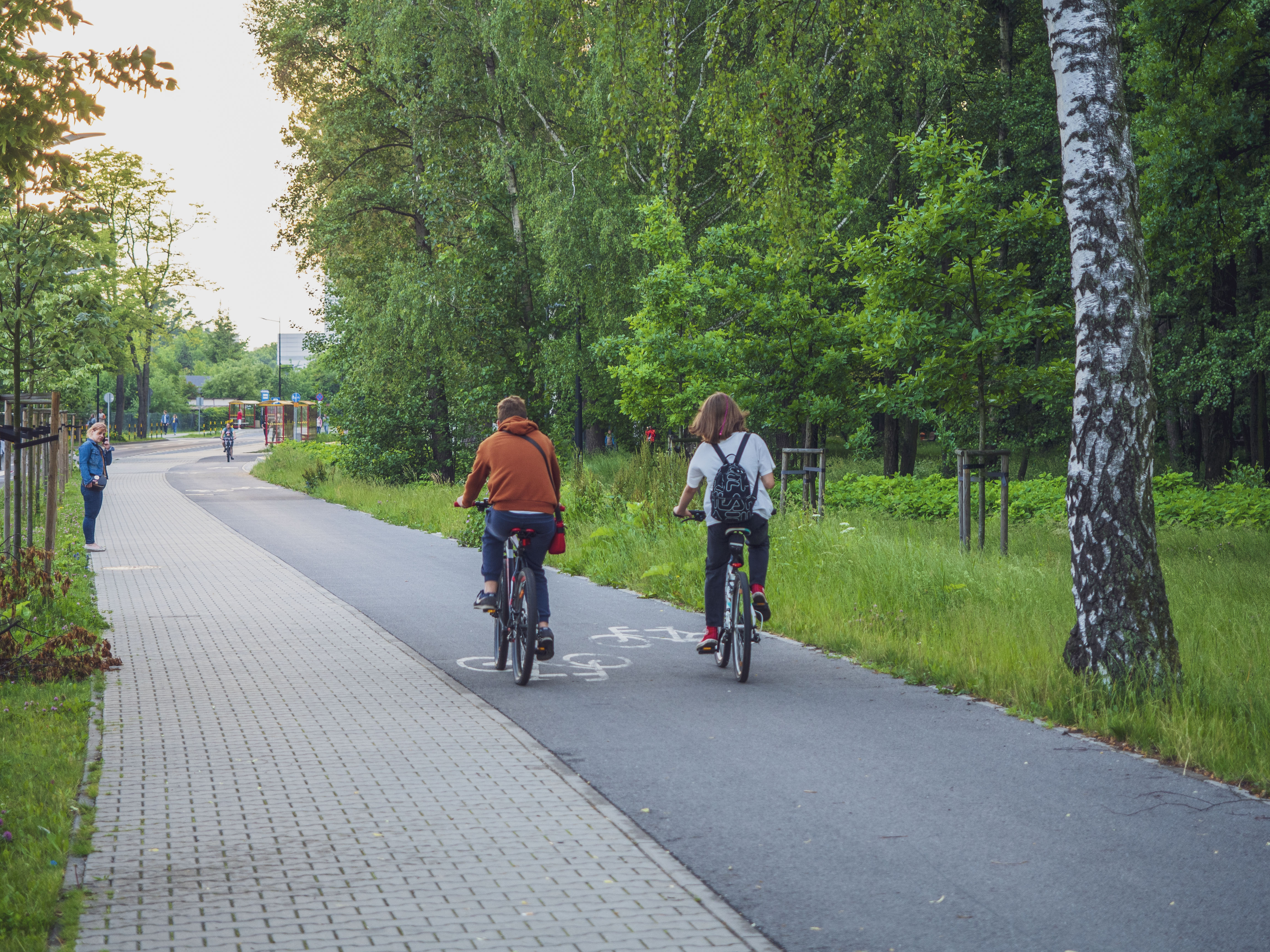 Gliwickie ścieżki rowerowe, fot. G. Ożga / archiwum UM w Gliwicach ścieżki rowerowe