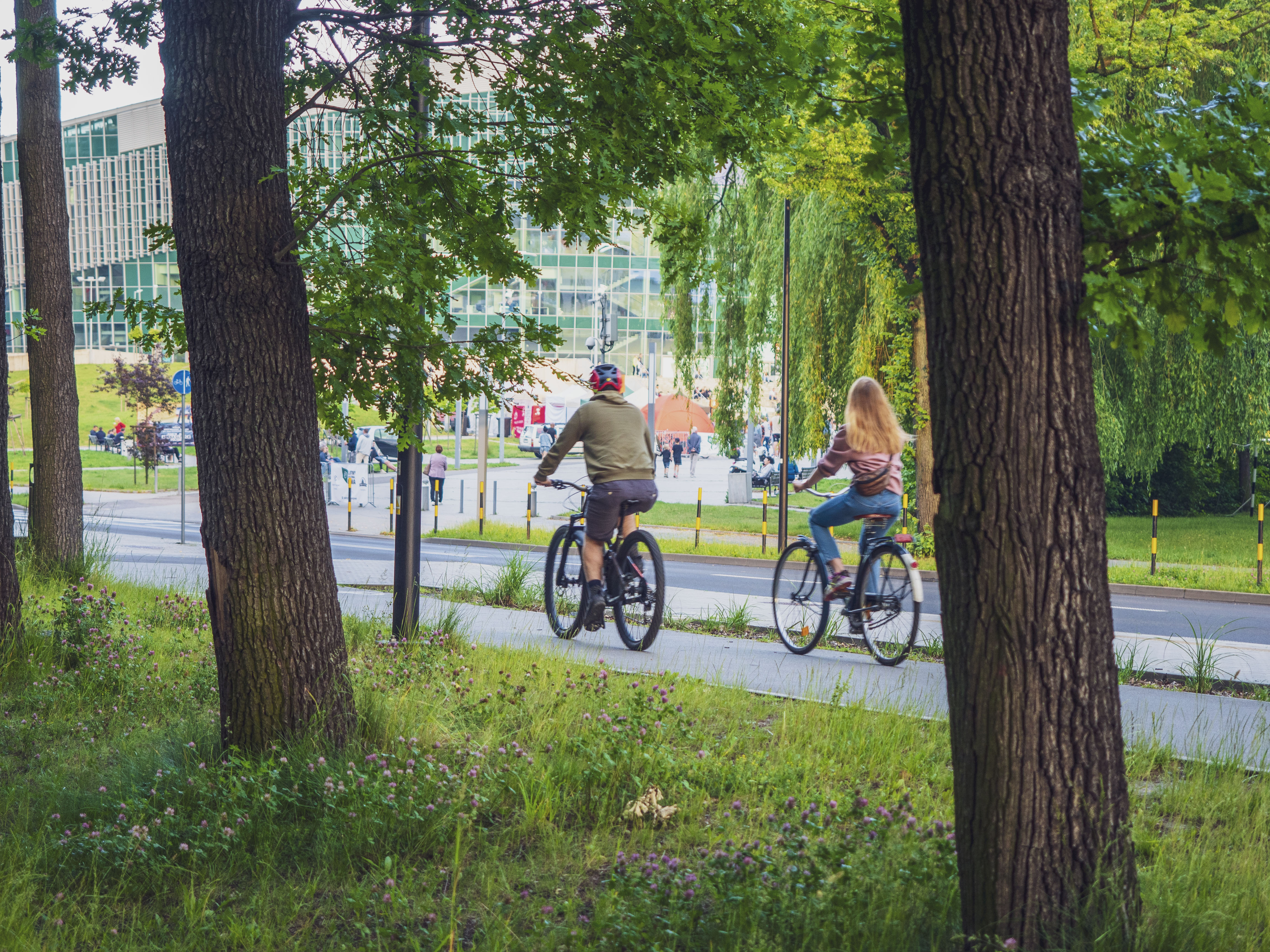 Gliwickie ścieżki rowerowe, fot. G. Ożga / archiwum UM w Gliwicach ścieżki rowerowe