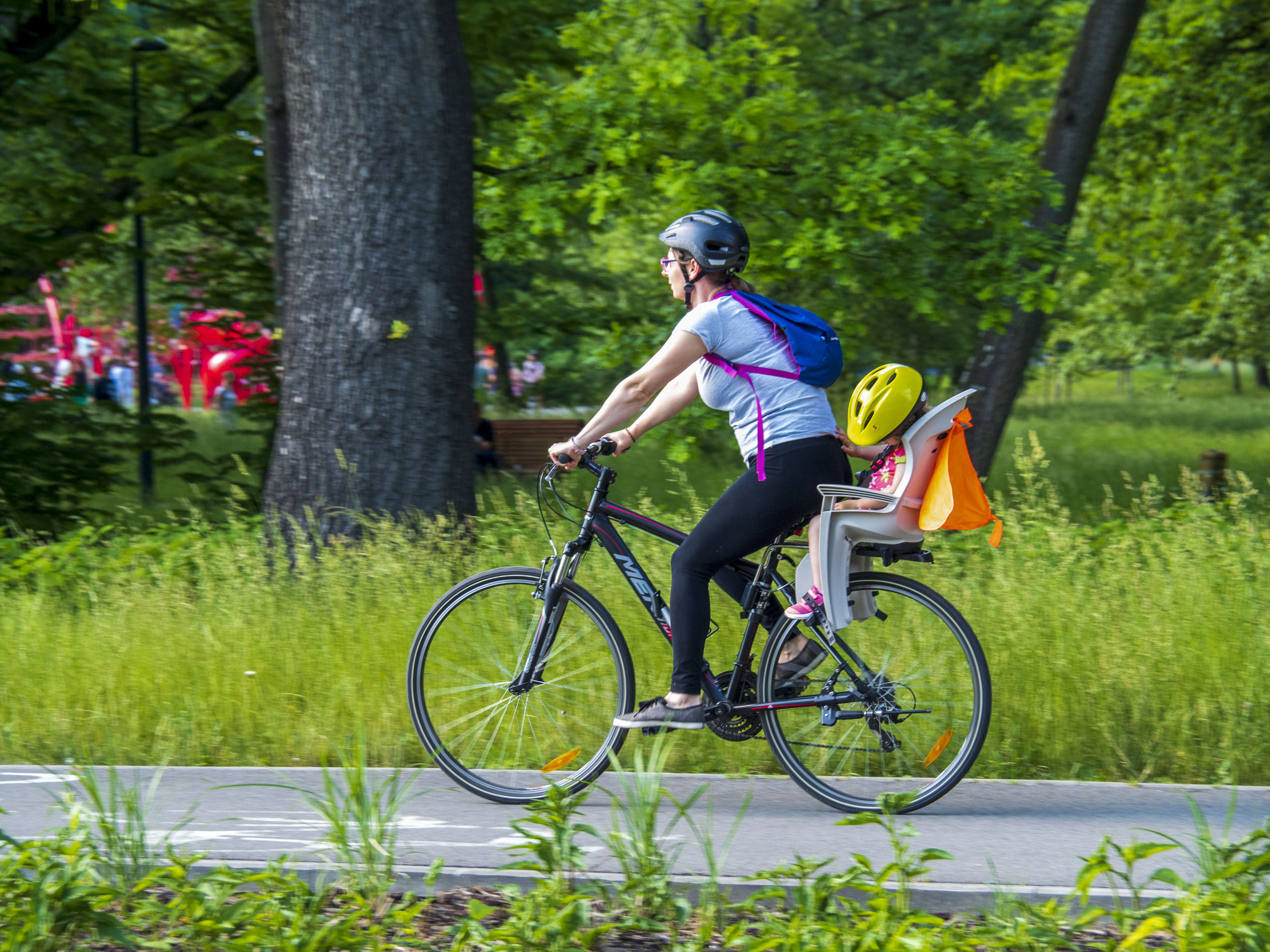 Gliwickie ścieżki rowerowe, fot. G. Ożga / archiwum UM w Gliwicach ścieżki rowerowe