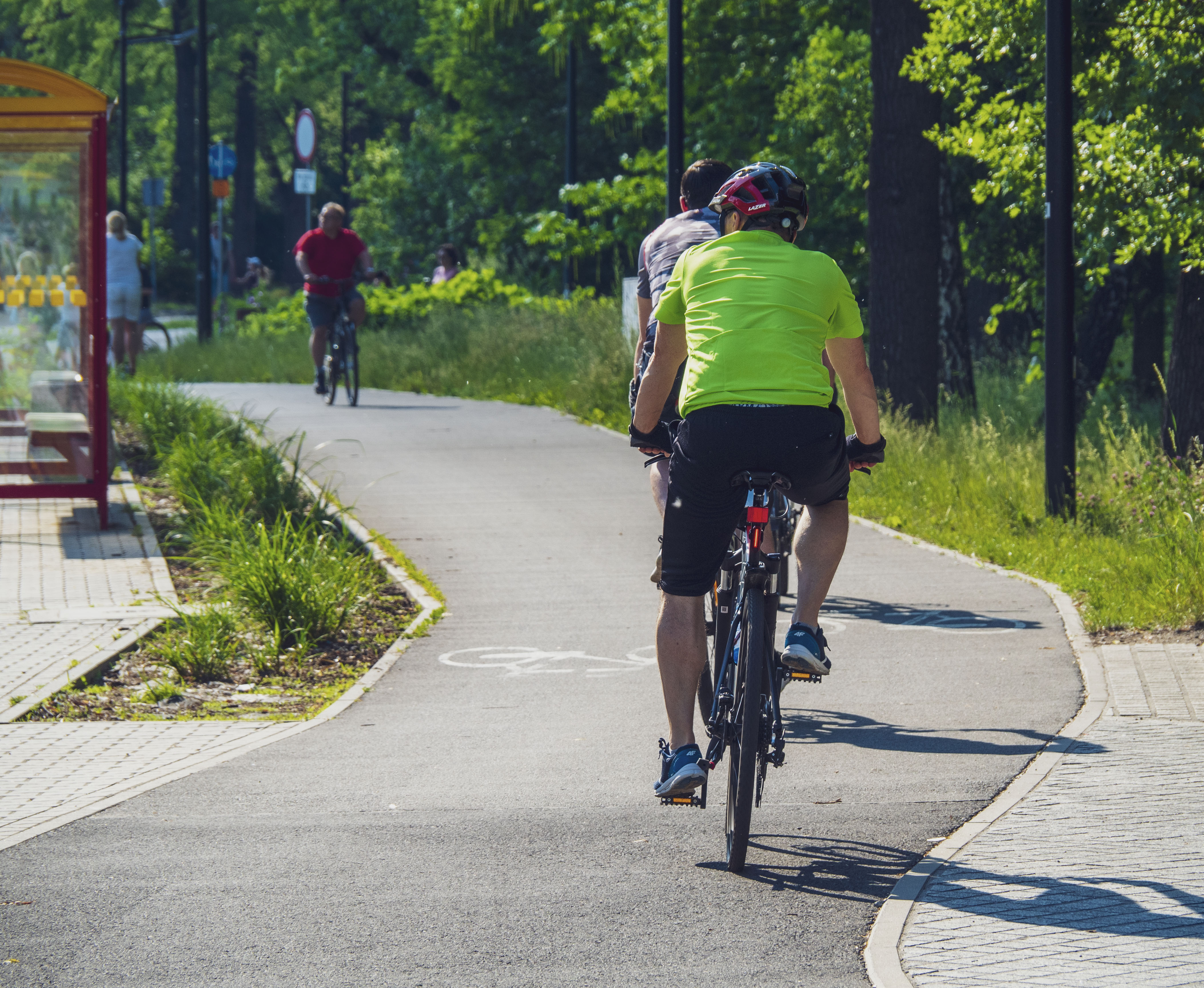 Gliwickie ścieżki rowerowe, fot. G. Ożga / archiwum UM w Gliwicach ścieżki rowerowe