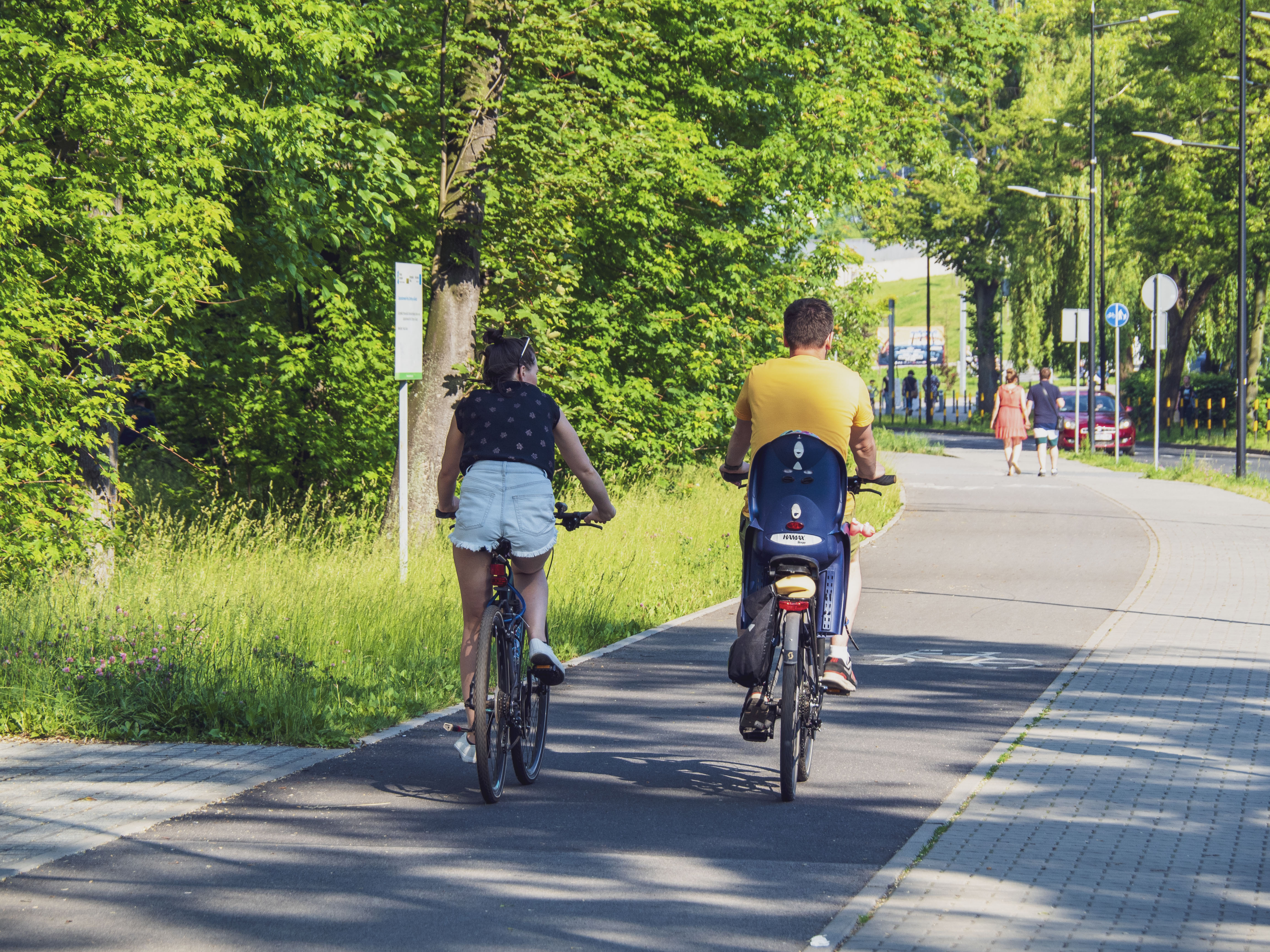 Gliwickie ścieżki rowerowe, fot. G. Ożga / archiwum UM w Gliwicach ścieżki rowerowe