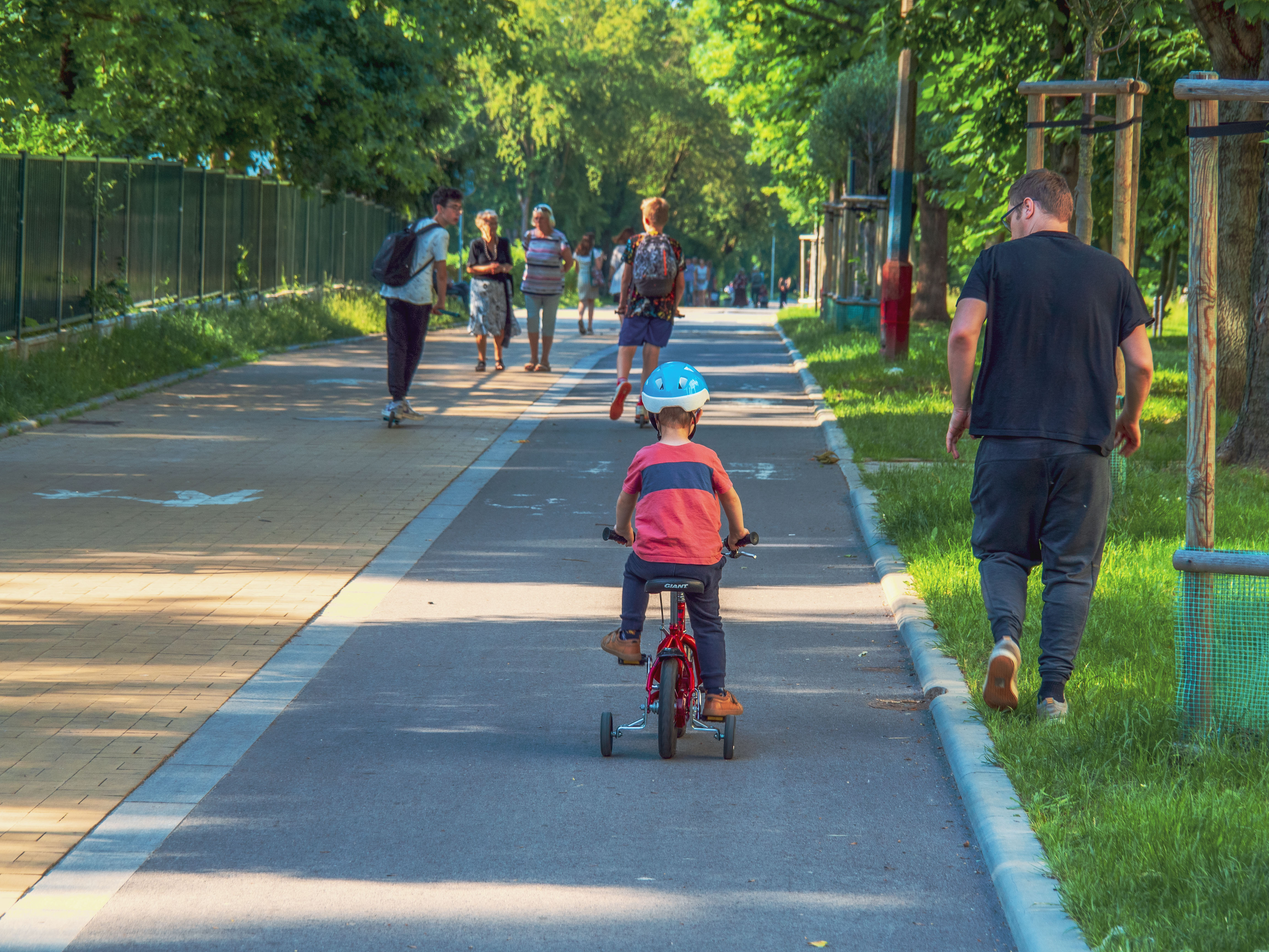 Gliwickie ścieżki rowerowe, fot. G. Ożga / archiwum UM w Gliwicach ścieżki rowerowe