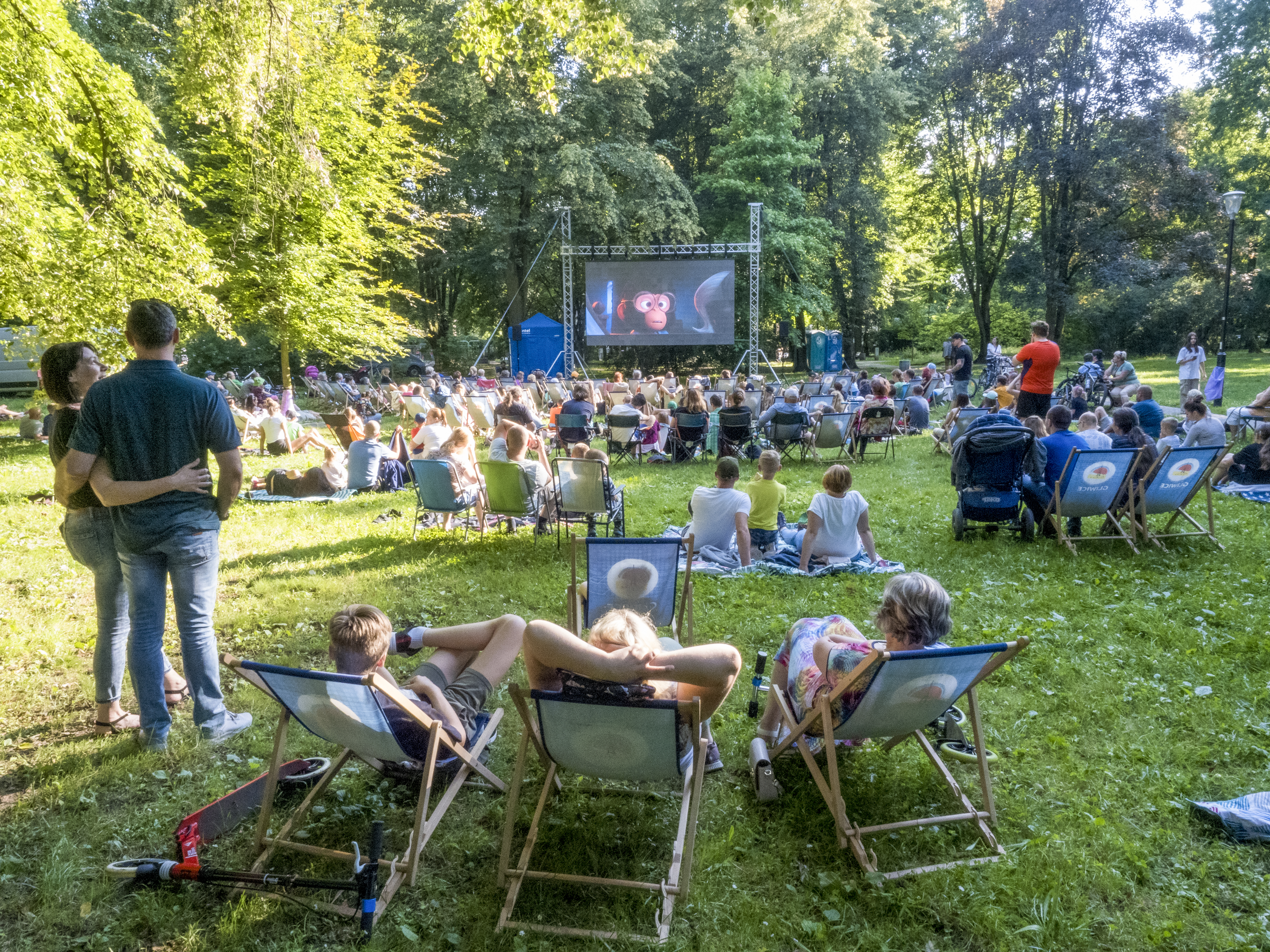 Letnie Kino Plenerowe. Fot. G.Ożga/UM Gliwice Letnie Kino Plenerowe