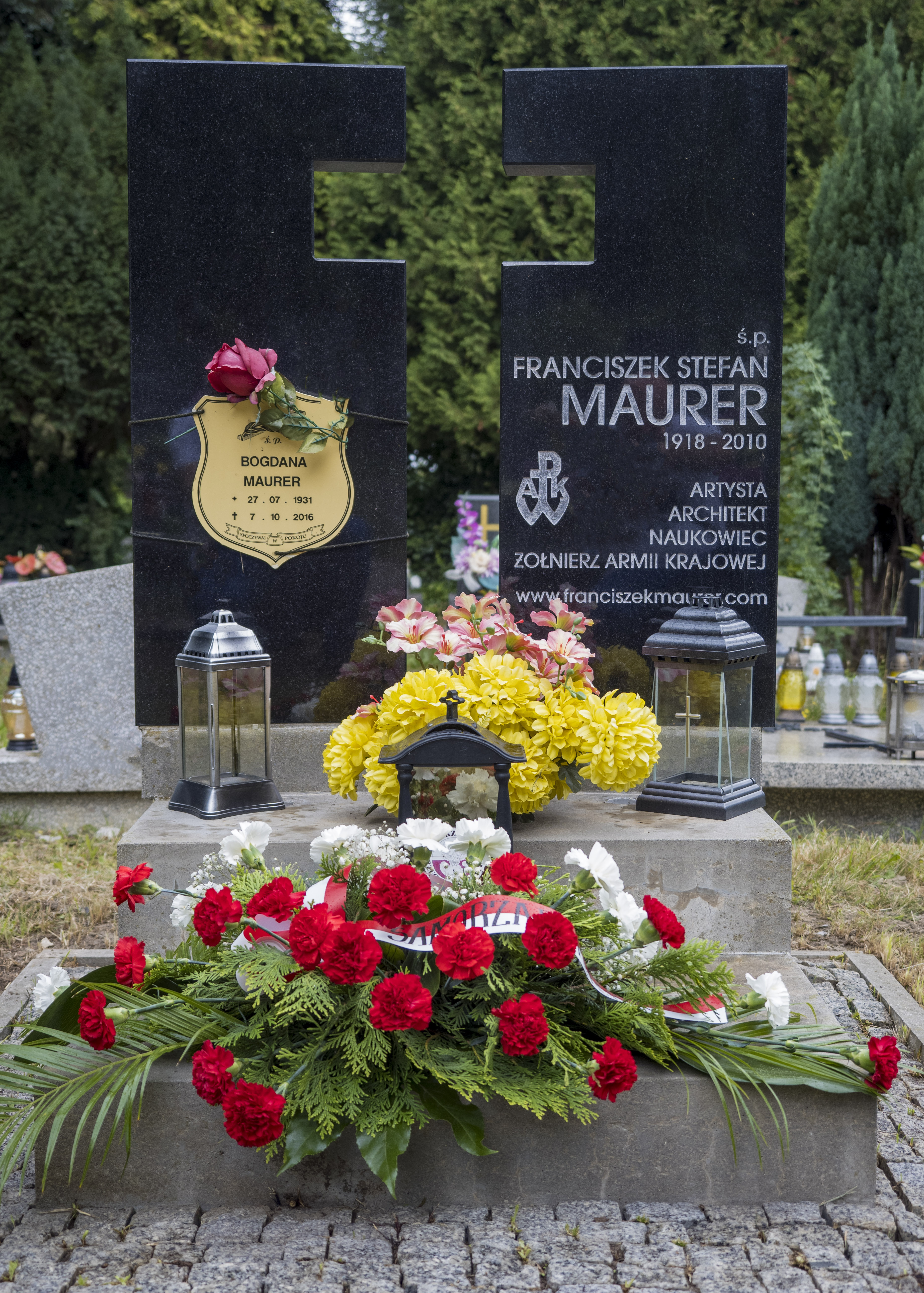 fot. G. Ożga/UM Gliwice Grób Franicszka Maurera