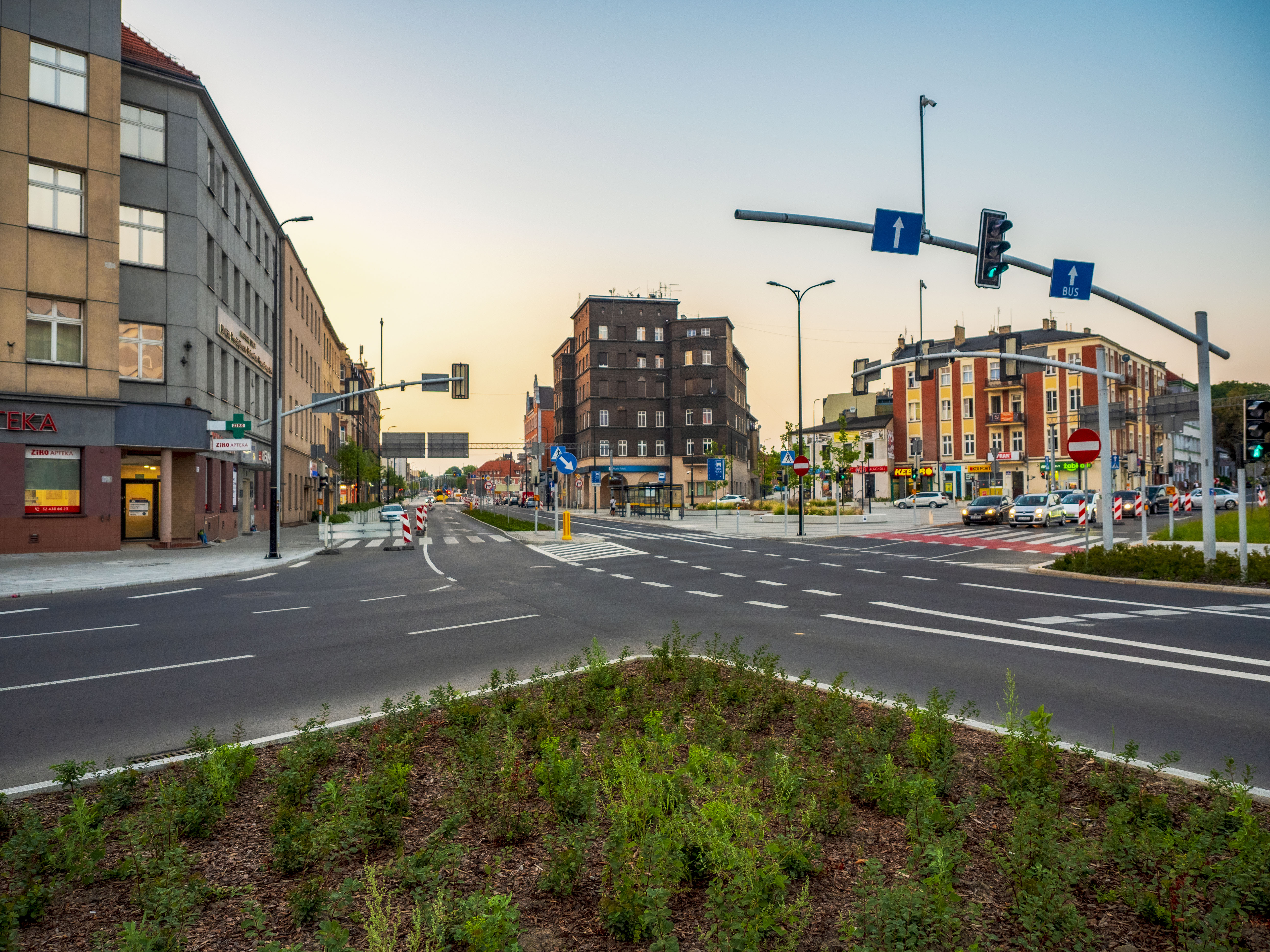 Nowe Centrum Gliwic, plac Piastów – ul. Bohaterów Getta Warszawskiego. Tak jest... (fot. G. Ożga / UM w Gliwicach) Nowe Centrum Gliwic, plac Piastów – ul. Bohaterów Getta Warszawskiego