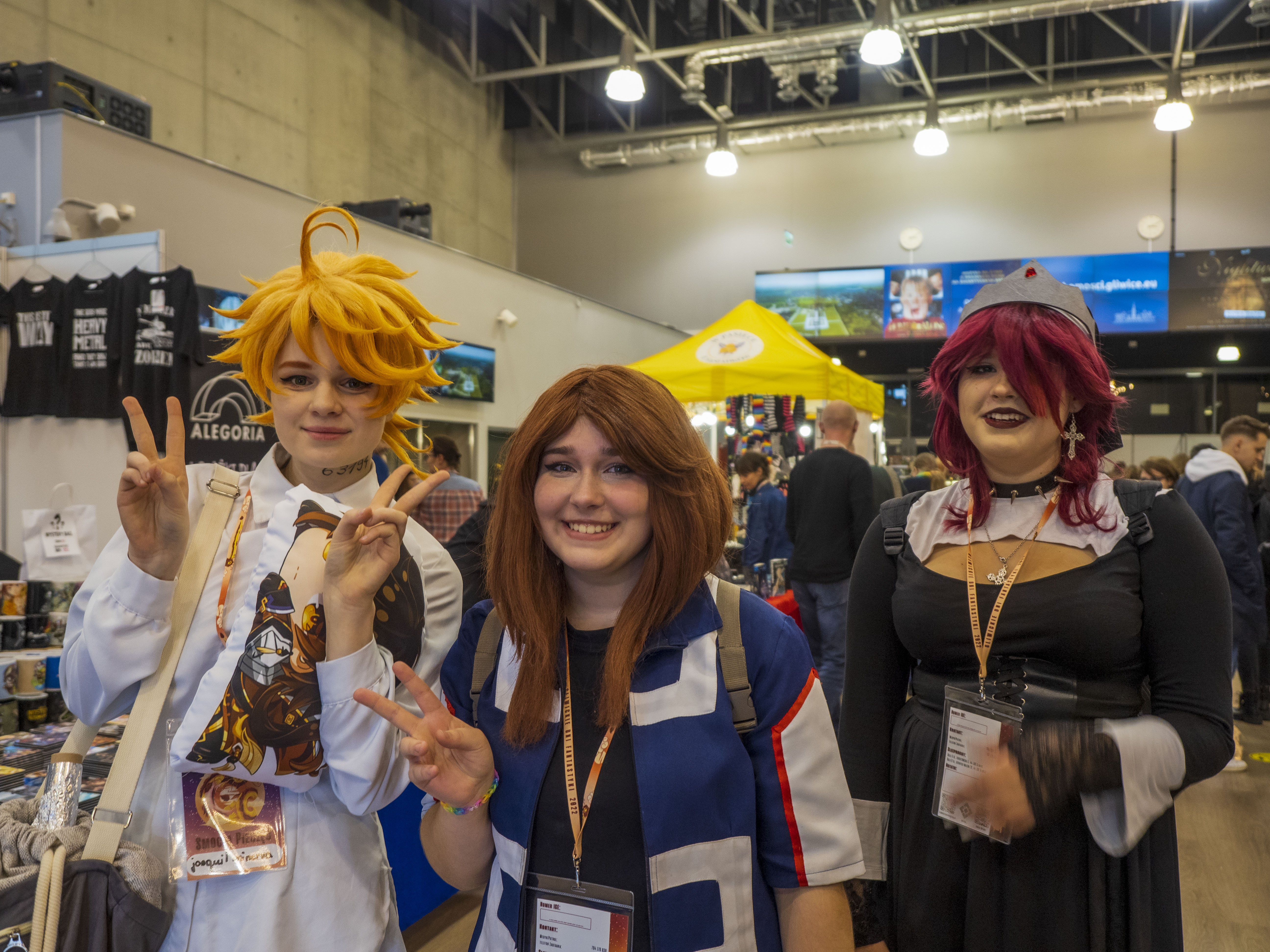 fot. G. Ożga / UM Gliwice uśmeichnięte cosplayerki