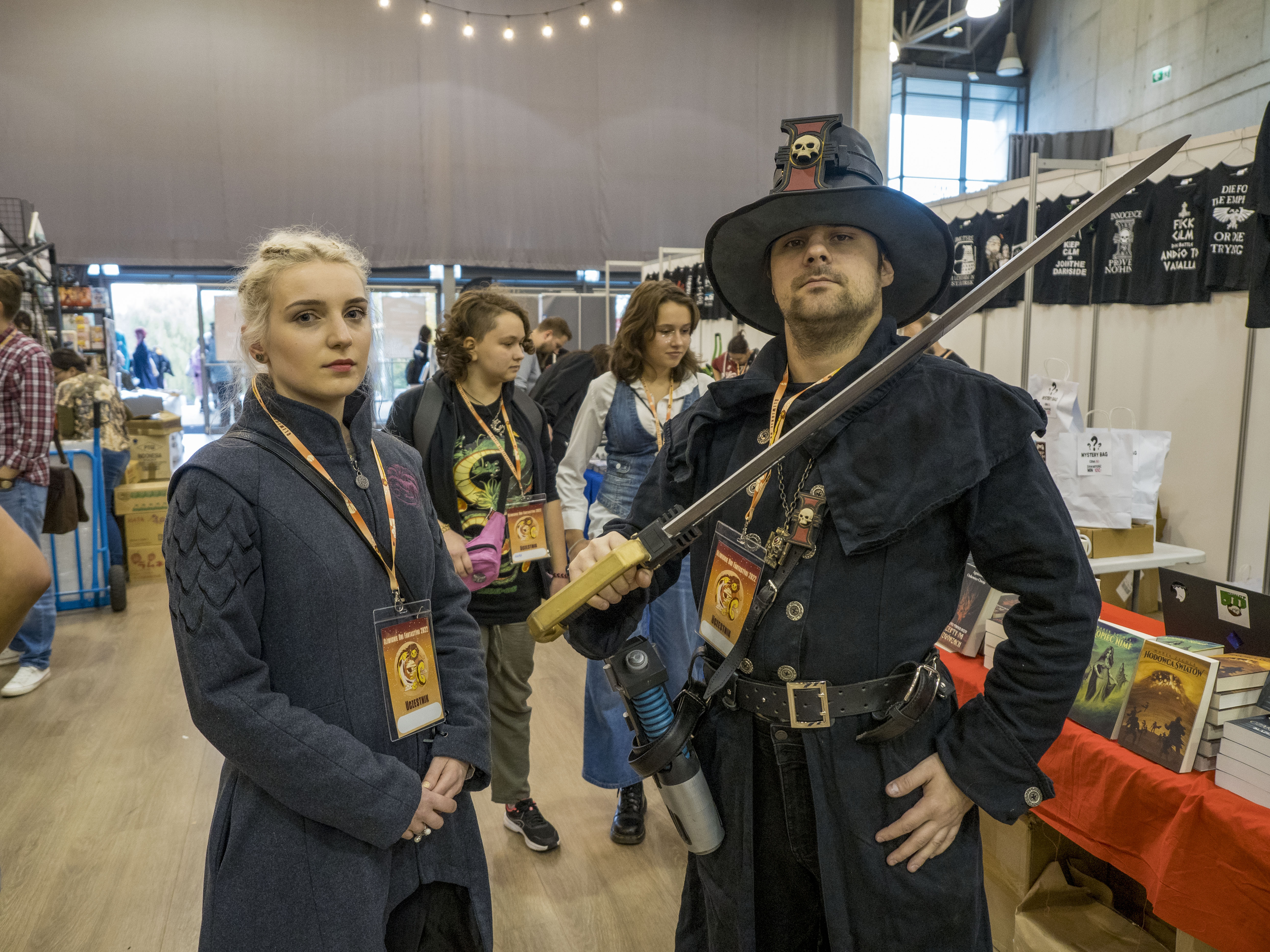 fot. G. Ożga / UM Gliwice para w fantastycznych przebraniach