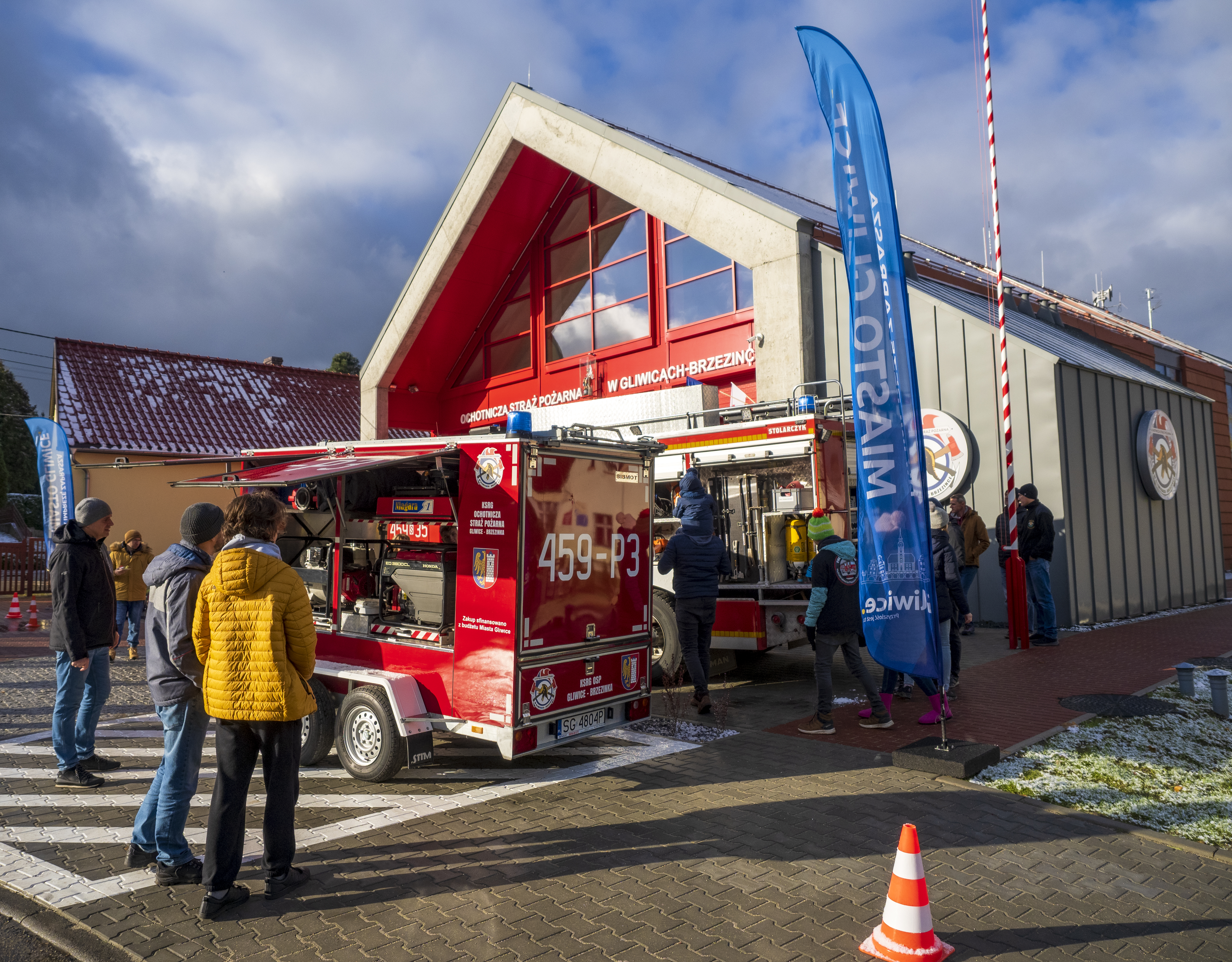 Fot. G.Ożga/UM Gliwice remiza OSP Gliwice-Brzezinka