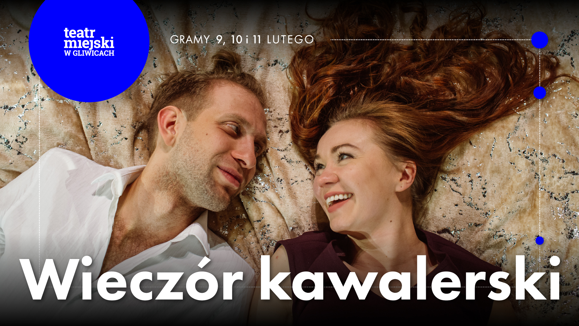 Fot. materiały TM w Gliwicach Baner promujący spektakl "Wieczór kawalerski"