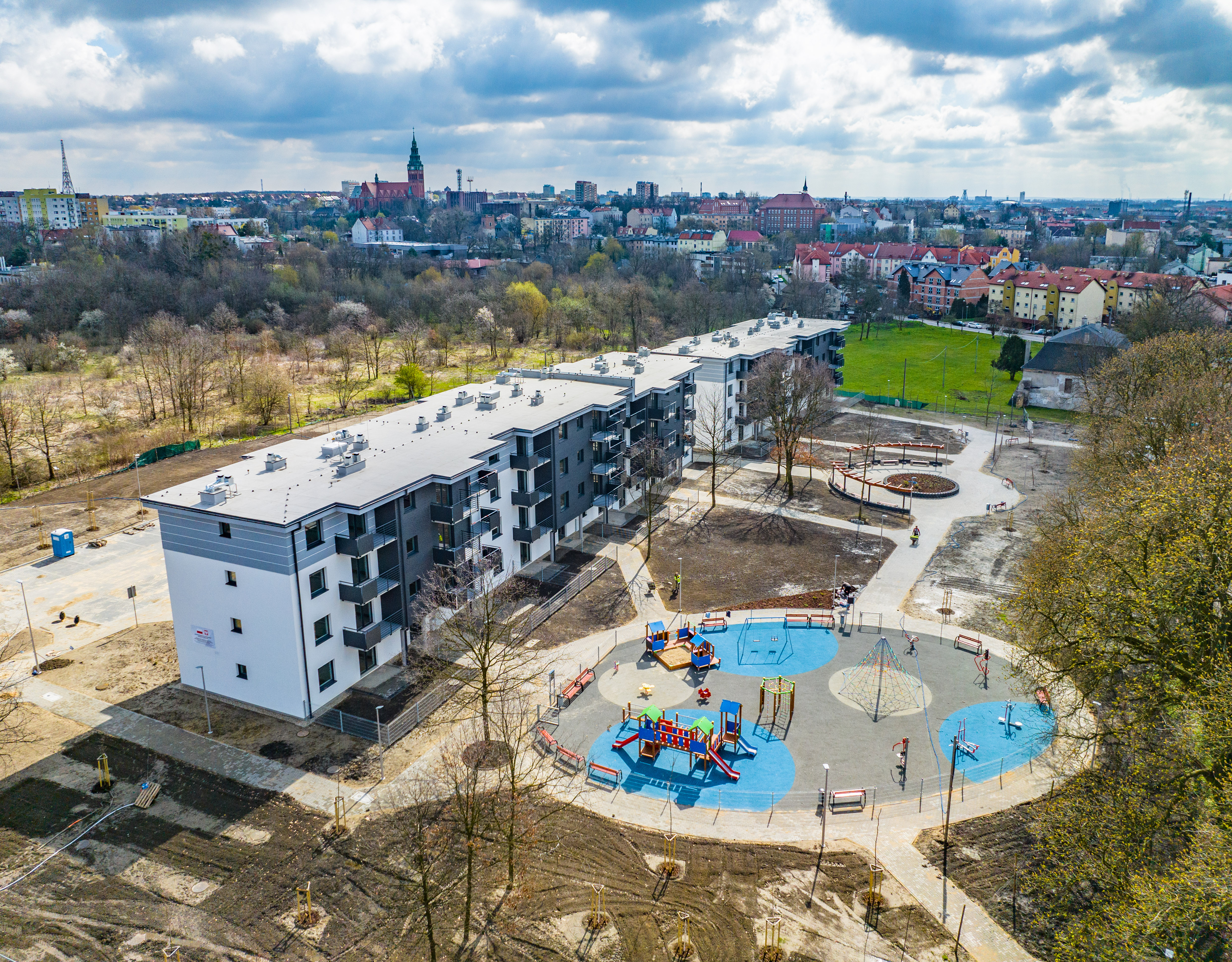 fot. R. Neumann From the Sky / UM w Gliwicach mieszkania Zbożowa
