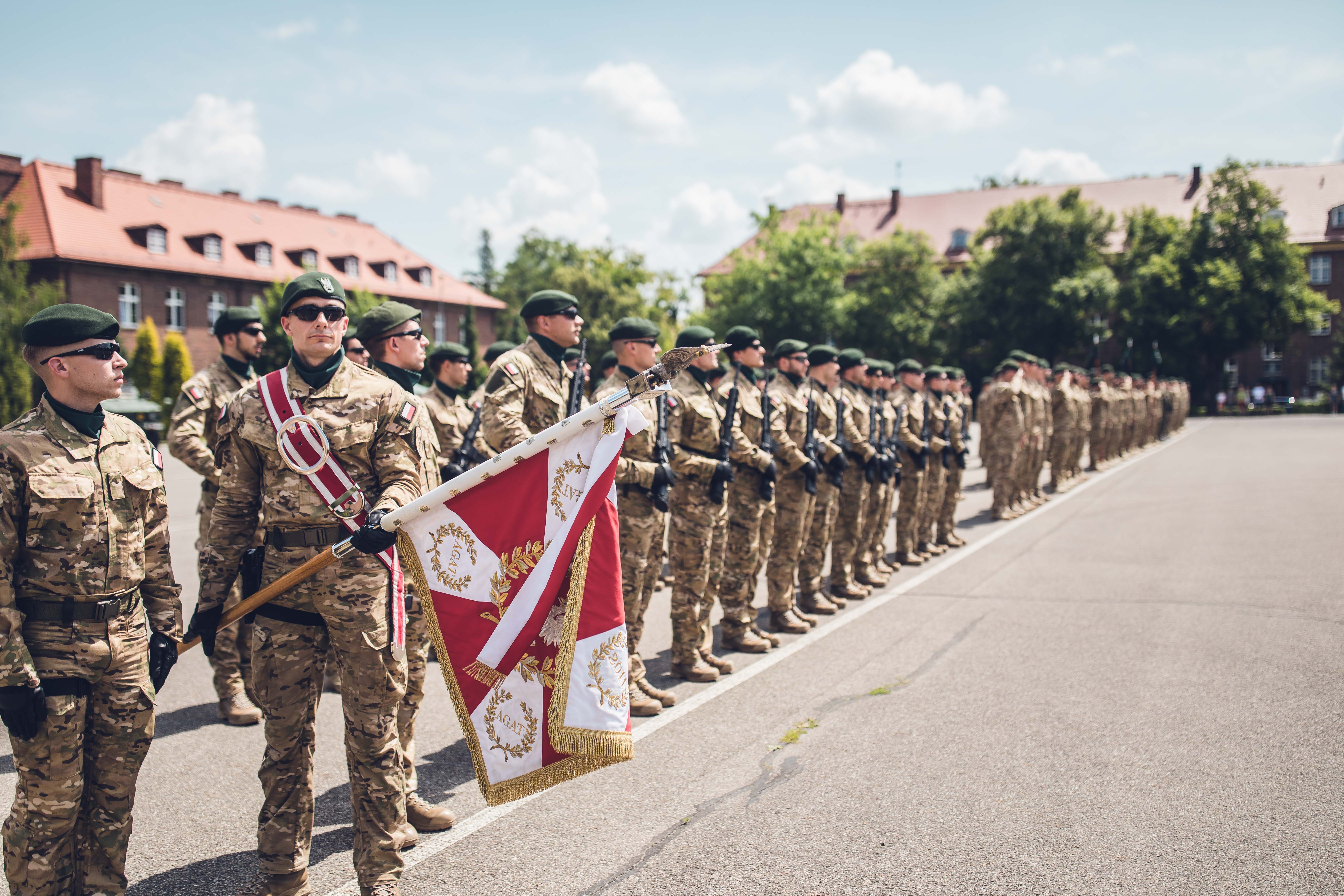 Fot. materiały Jednostki Wojskowej Agat żołnierze