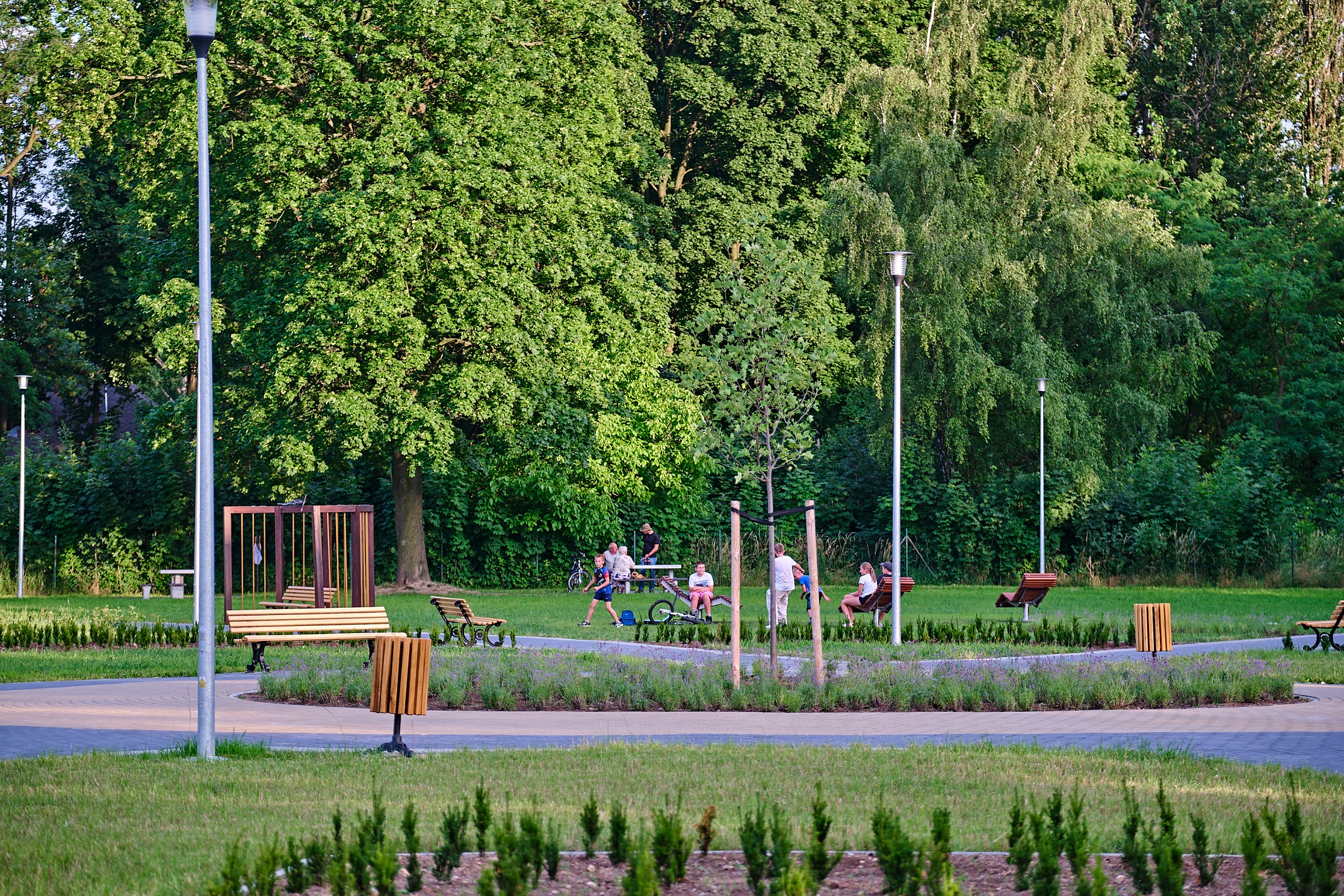 Fot. M.Buksa/UM Gliwice nowy skwer w Sośnicy