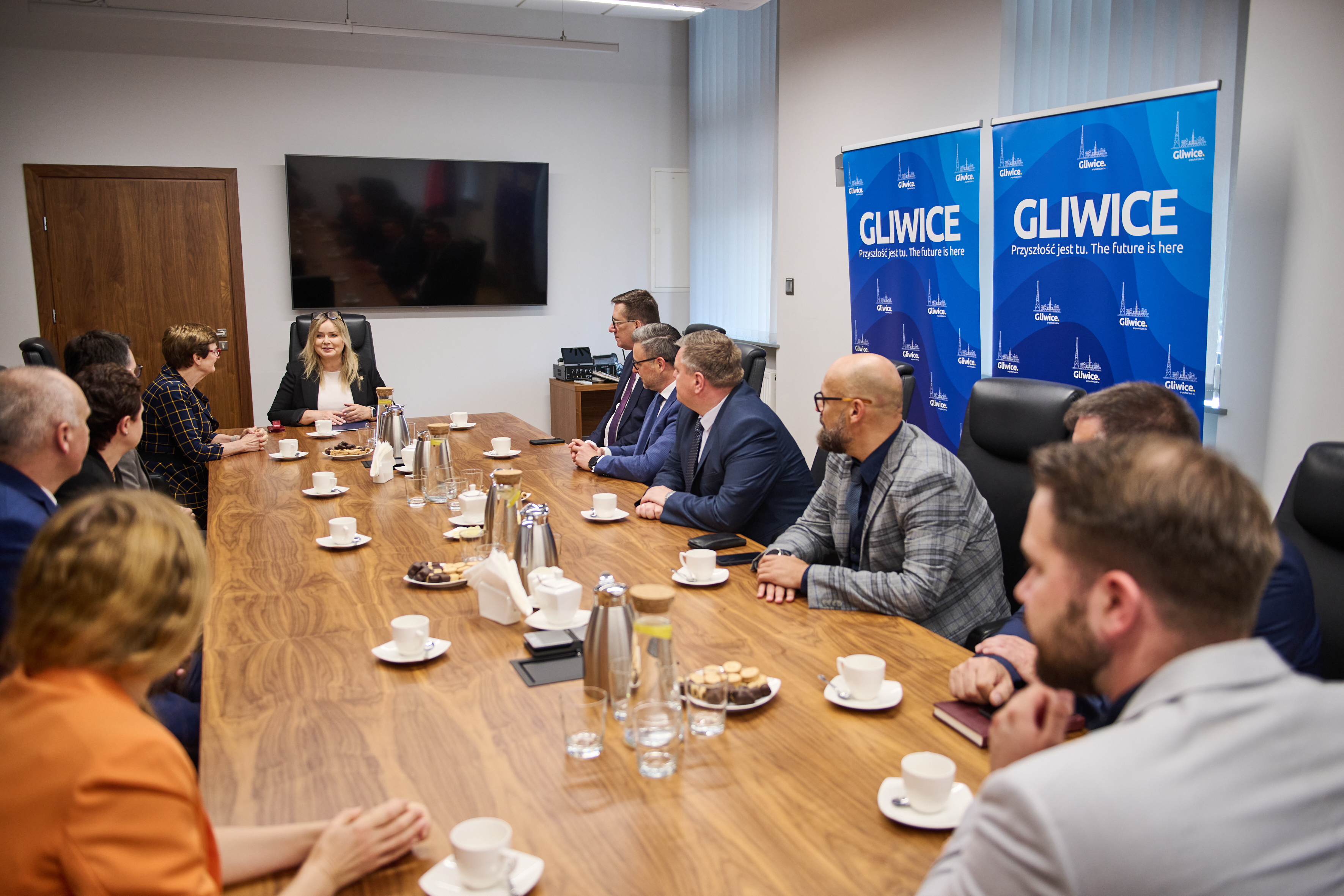 fot. M. Buksa / UM w Gliwicach spotkanie z samorządowcami